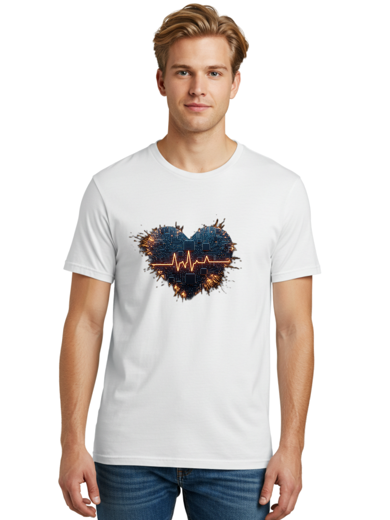 Heart-Circuit Men'S Graphic Tee, 100% Cotton, Comfortable Casual Summer Wear, Machine Washable, Vintage Camera, Old Camera, Antique Camera, Black Camera, Classic Photography, Photography Equipment, Nostalgic Device, Film Camera, Camera Art Bam631