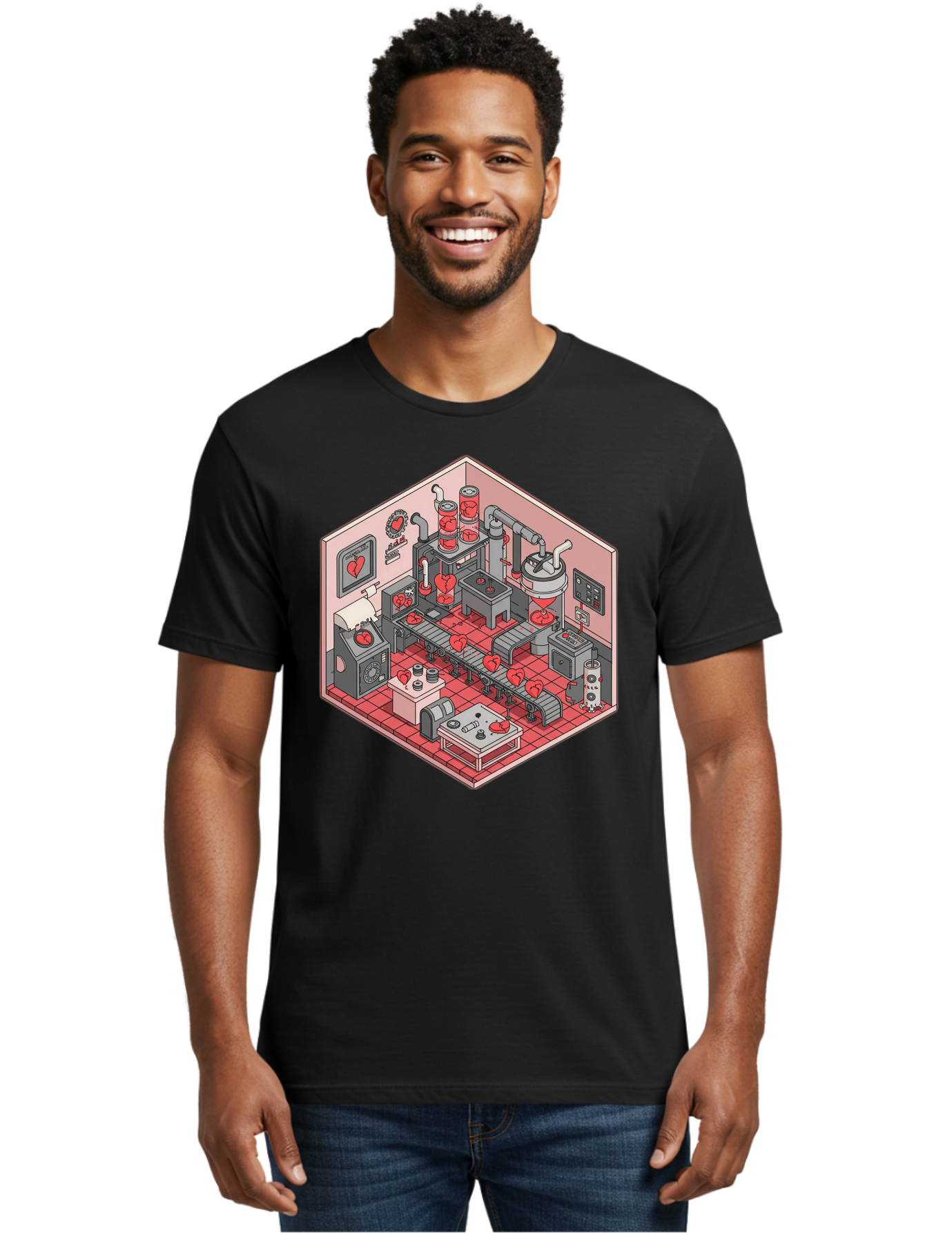 Heart-Factory Men'S Graphic Tee, 100% Cotton, Comfortable Casual Summer Wear, Machine Washable, Vintage Camera, Old Camera, Antique Camera, Black Camera, Classic Photography, Photography Equipment, Nostalgic Device, Film Camera, Camera Art Bam633