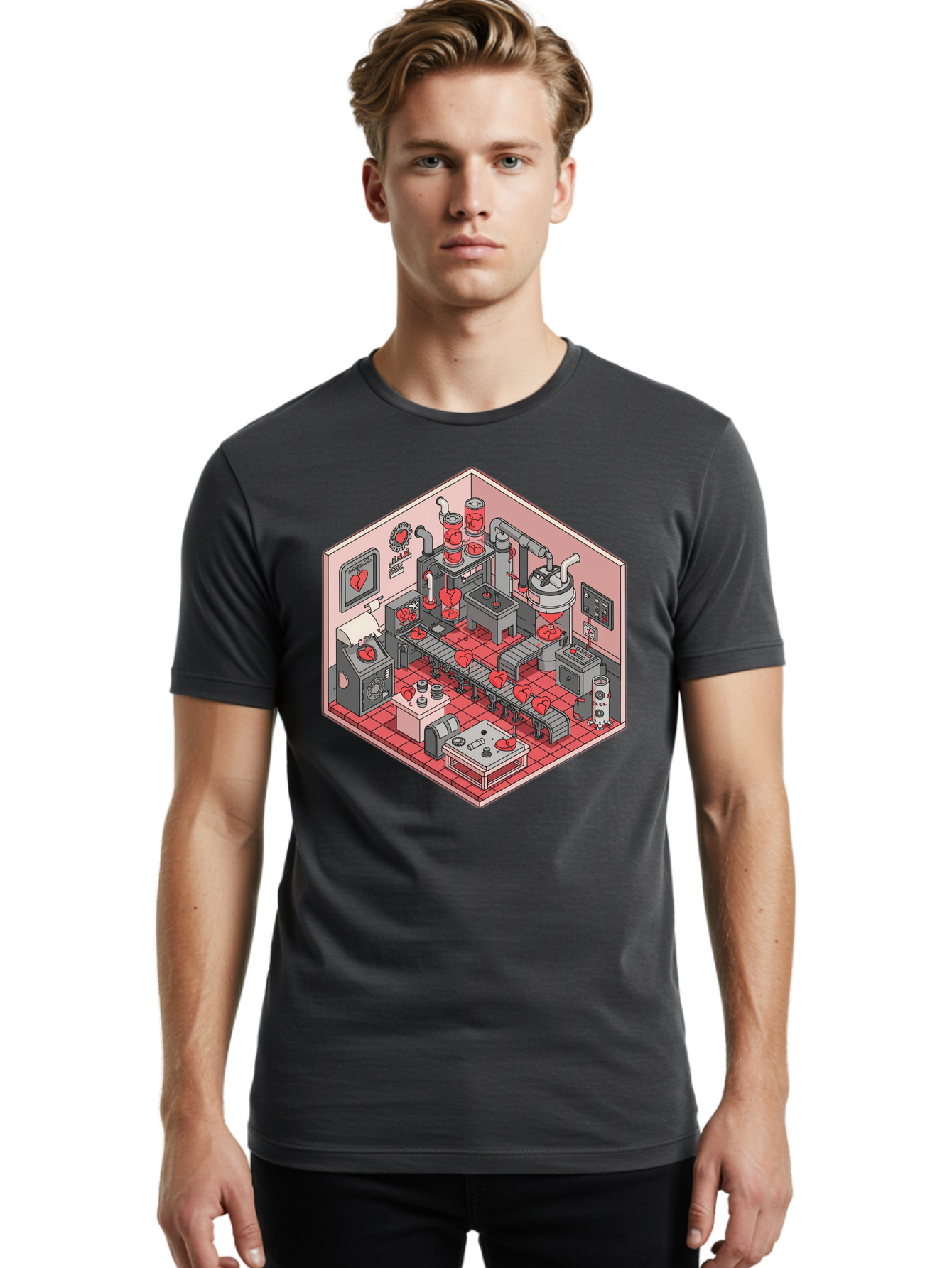 Heart-Factory Men'S Graphic Tee, 100% Cotton, Comfortable Casual Summer Wear, Machine Washable, Vintage Camera, Old Camera, Antique Camera, Black Camera, Classic Photography, Photography Equipment, Nostalgic Device, Film Camera, Camera Art Bam633