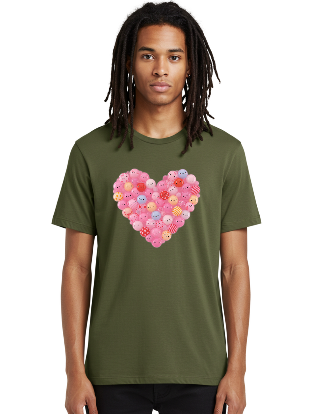 Heart-Of-Emoticon-Gumballs Men'S Graphic Tee, 100% Cotton, Comfortable Casual Summer Wear, Machine Washable, Vintage Camera, Old Camera, Antique Camera, Black Camera, Classic Photography, Photography Equipment, Nostalgic Device, Film Camera, Bam635