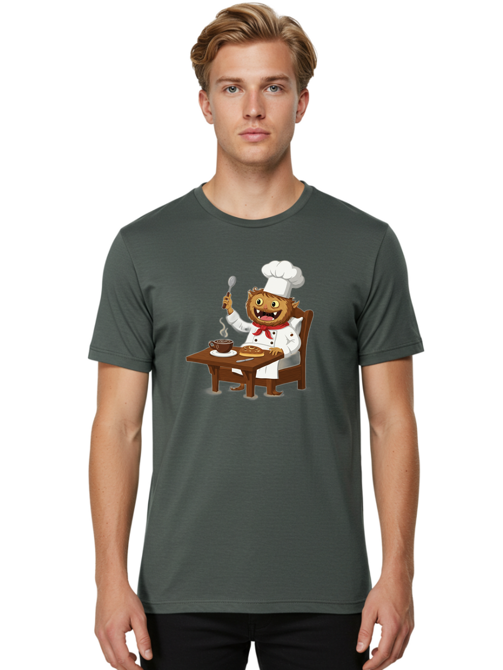 Hedgehog-Chef Men'S Graphic Tee, 100% Cotton, Comfortable Casual Summer Wear, Machine Washable, Vintage Camera, Old Camera, Antique Camera, Black Camera, Classic Photography, Photography Equipment, Nostalgic Device, Film Camera, Camera Art Bam638