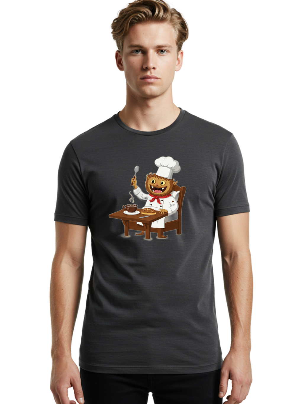 Hedgehog-Chef Men'S Graphic Tee, 100% Cotton, Comfortable Casual Summer Wear, Machine Washable, Vintage Camera, Old Camera, Antique Camera, Black Camera, Classic Photography, Photography Equipment, Nostalgic Device, Film Camera, Camera Art Bam638