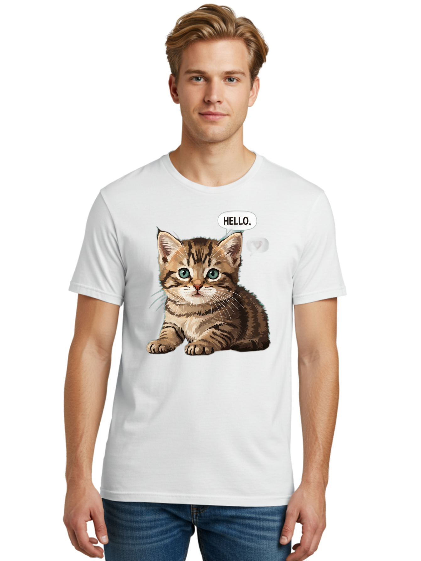 Hello-Kitten Men'S Graphic Tee, 100% Cotton, Comfortable Casual Summer Wear, Machine Washable, Vintage Camera, Old Camera, Antique Camera, Black Camera, Classic Photography, Photography Equipment, Nostalgic Device, Film Camera, Camera Art Bam640