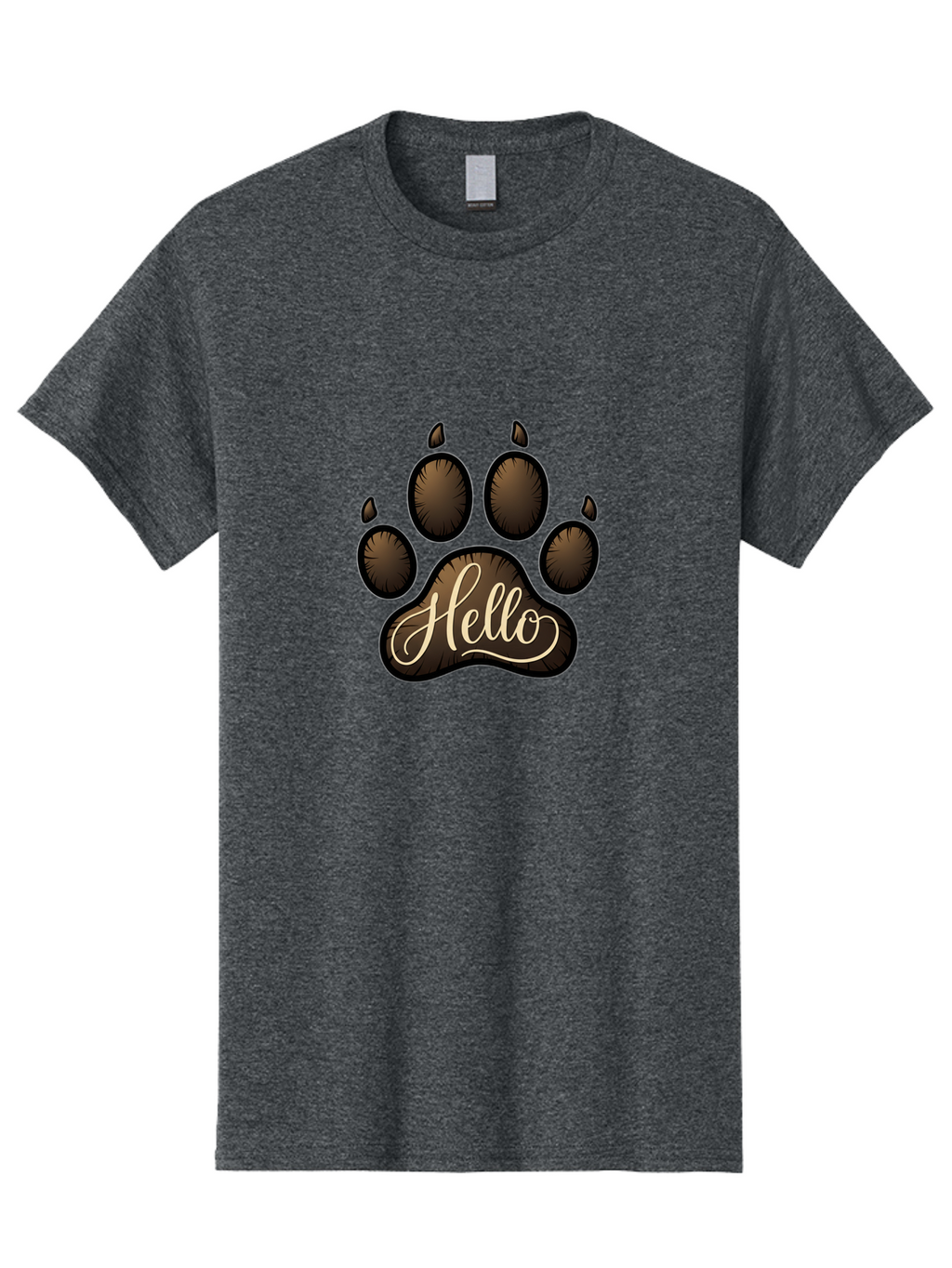 Hello-Paw-Print Men'S Graphic Tee, 100% Cotton, Comfortable Casual Summer Wear, Machine Washable, Vintage Camera, Old Camera, Antique Camera, Black Camera, Classic Photography, Photography Equipment, Nostalgic Device, Film Camera, Camera Art Bam641