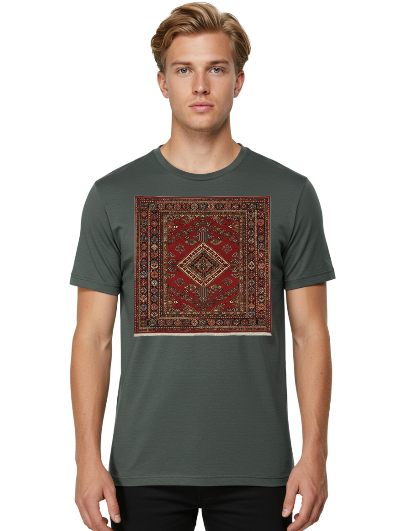 Heriz-Carpet Men'S Graphic Tee, 100% Cotton, Comfortable Casual Summer Wear, Machine Washable, Vintage Camera, Old Camera, Antique Camera, Black Camera, Classic Photography, Photography Equipment, Nostalgic Device, Film Camera, Camera Art Bam642