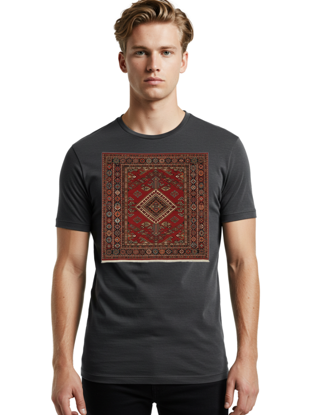 Heriz-Carpet Men'S Graphic Tee, 100% Cotton, Comfortable Casual Summer Wear, Machine Washable, Vintage Camera, Old Camera, Antique Camera, Black Camera, Classic Photography, Photography Equipment, Nostalgic Device, Film Camera, Camera Art Bam642