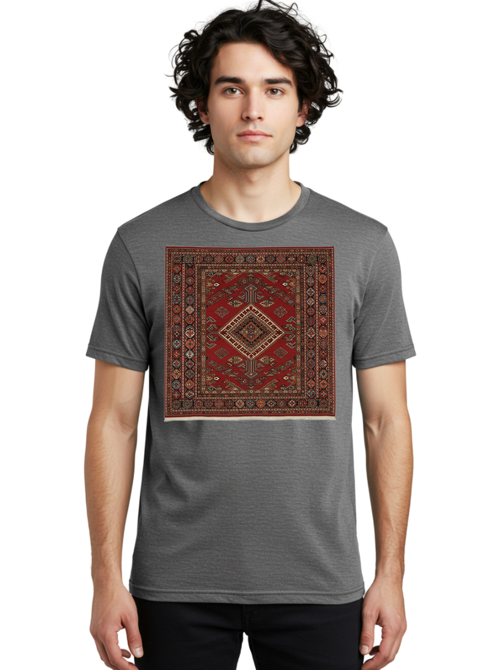 Heriz-Carpet Men'S Graphic Tee, 100% Cotton, Comfortable Casual Summer Wear, Machine Washable, Vintage Camera, Old Camera, Antique Camera, Black Camera, Classic Photography, Photography Equipment, Nostalgic Device, Film Camera, Camera Art Bam642