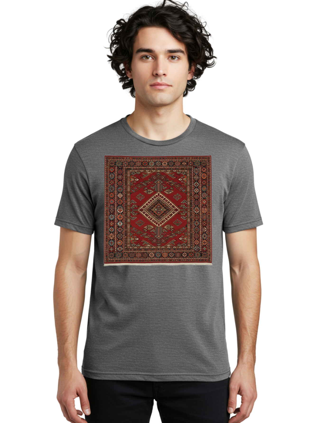 Heriz-Carpet Men'S Graphic Tee, 100% Cotton, Comfortable Casual Summer Wear, Machine Washable, Vintage Camera, Old Camera, Antique Camera, Black Camera, Classic Photography, Photography Equipment, Nostalgic Device, Film Camera, Camera Art Bam642