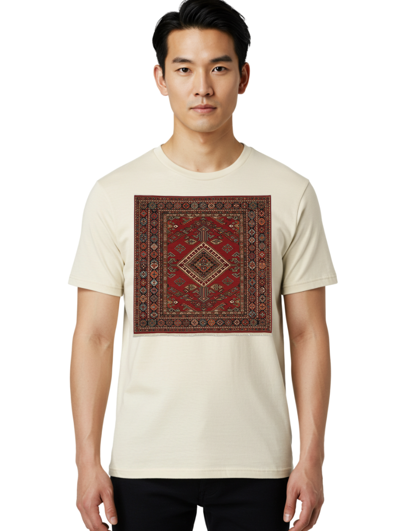 Heriz-Carpet Men'S Graphic Tee, 100% Cotton, Comfortable Casual Summer Wear, Machine Washable, Vintage Camera, Old Camera, Antique Camera, Black Camera, Classic Photography, Photography Equipment, Nostalgic Device, Film Camera, Camera Art Bam642
