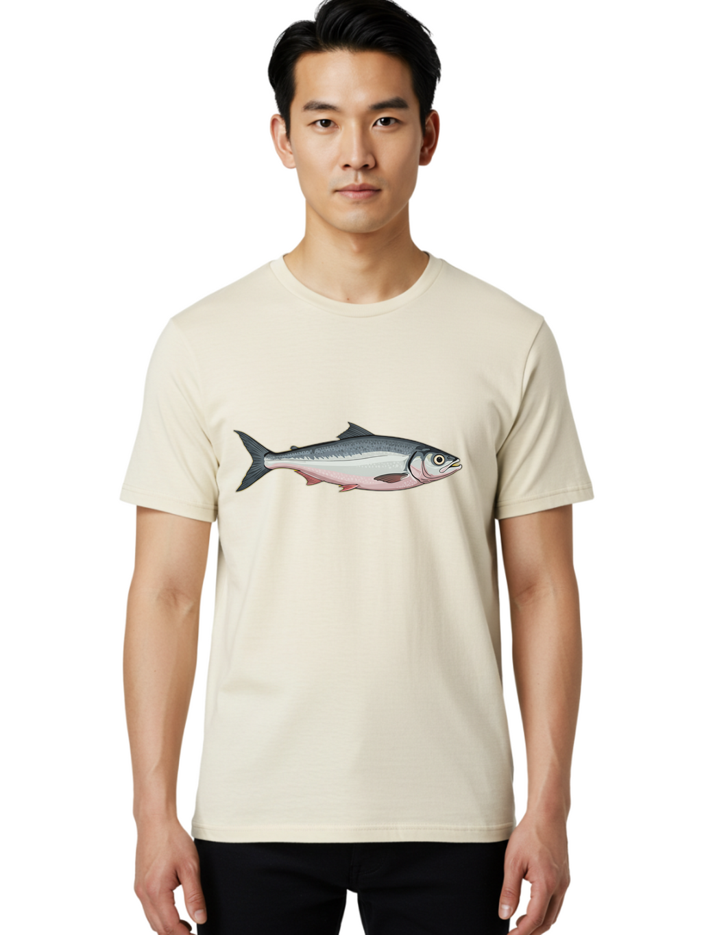Herring-Fish Men'S Graphic Tee, 100% Cotton, Comfortable Casual Summer Wear, Machine Washable, Vintage Camera, Old Camera, Antique Camera, Black Camera, Classic Photography, Photography Equipment, Nostalgic Device, Film Camera, Camera Art Bam643