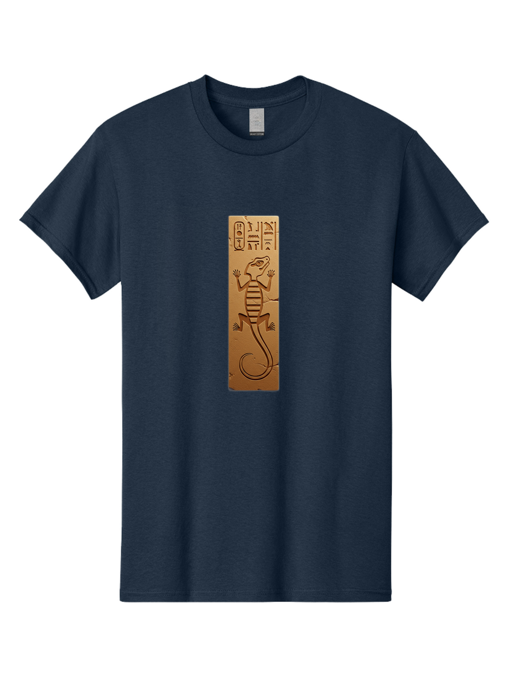 Hieroglyphic-Lizard-Plaque Men'S Graphic Tee, 100% Cotton, Comfortable Casual Summer Wear, Machine Washable, Vintage Camera, Old Camera, Antique Camera, Black Camera, Classic Photography, Photography Equipment, Nostalgic Device, Film Camera, Bam644