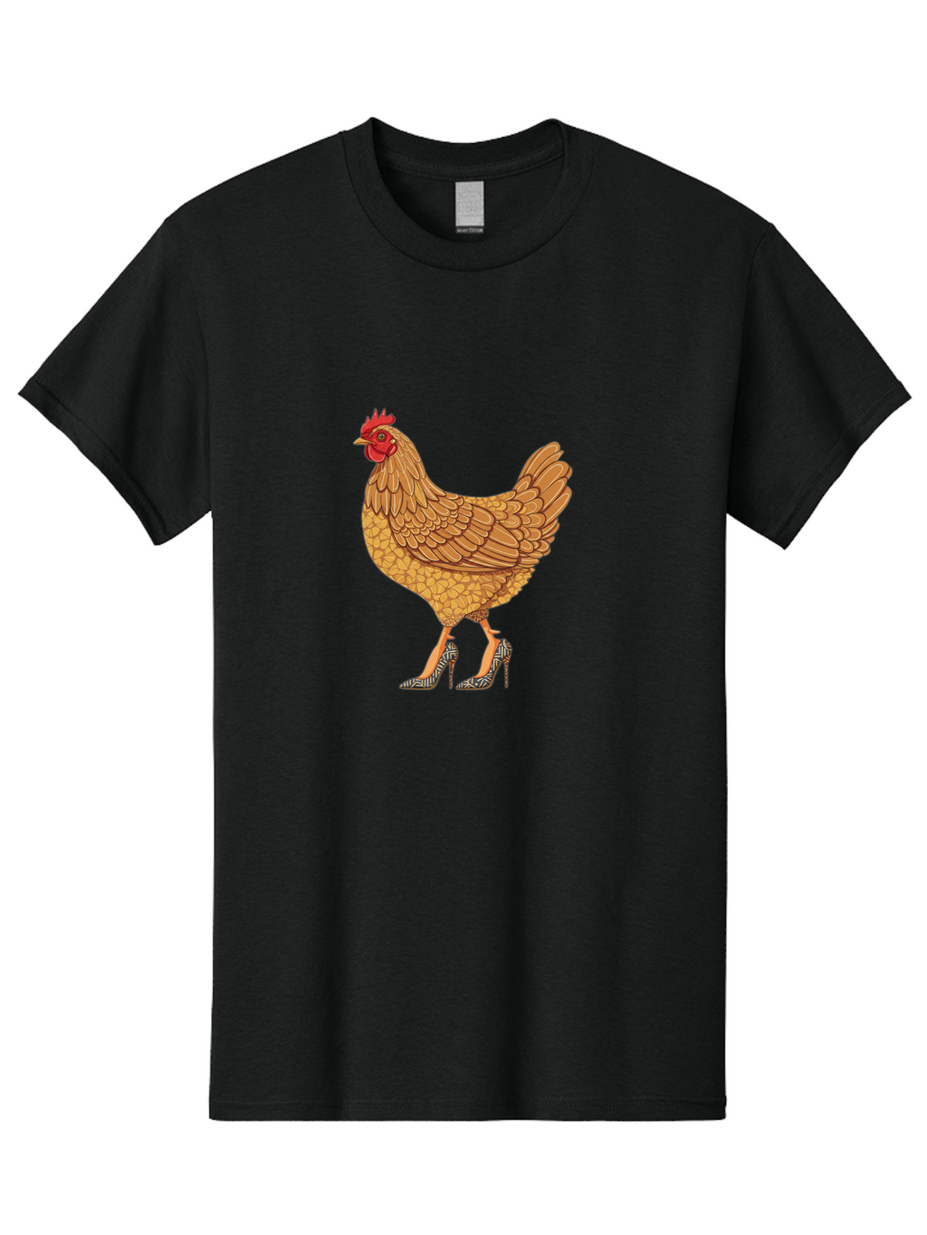 High-Heel-Chicken Men'S Graphic Tee, 100% Cotton, Comfortable Casual Summer Wear, Machine Washable, Vintage Camera, Old Camera, Antique Camera, Black Camera, Classic Photography, Photography Equipment, Nostalgic Device, Film Camera, Camera Art Bam646