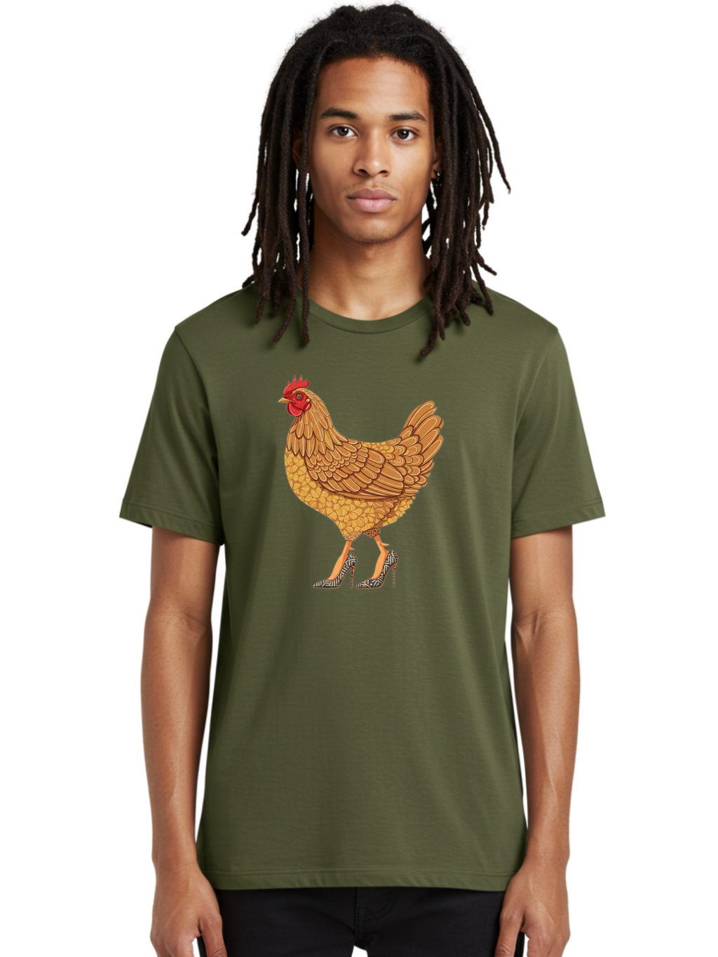 High-Heel-Chicken Men'S Graphic Tee, 100% Cotton, Comfortable Casual Summer Wear, Machine Washable, Vintage Camera, Old Camera, Antique Camera, Black Camera, Classic Photography, Photography Equipment, Nostalgic Device, Film Camera, Camera Art Bam646