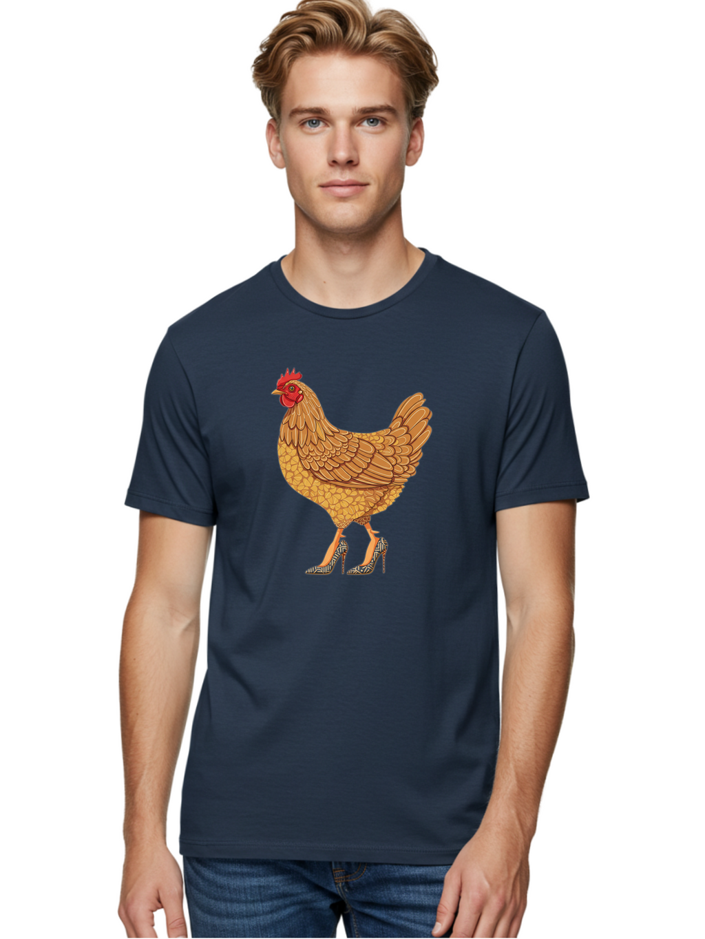 High-Heel-Chicken Men'S Graphic Tee, 100% Cotton, Comfortable Casual Summer Wear, Machine Washable, Vintage Camera, Old Camera, Antique Camera, Black Camera, Classic Photography, Photography Equipment, Nostalgic Device, Film Camera, Camera Art Bam646