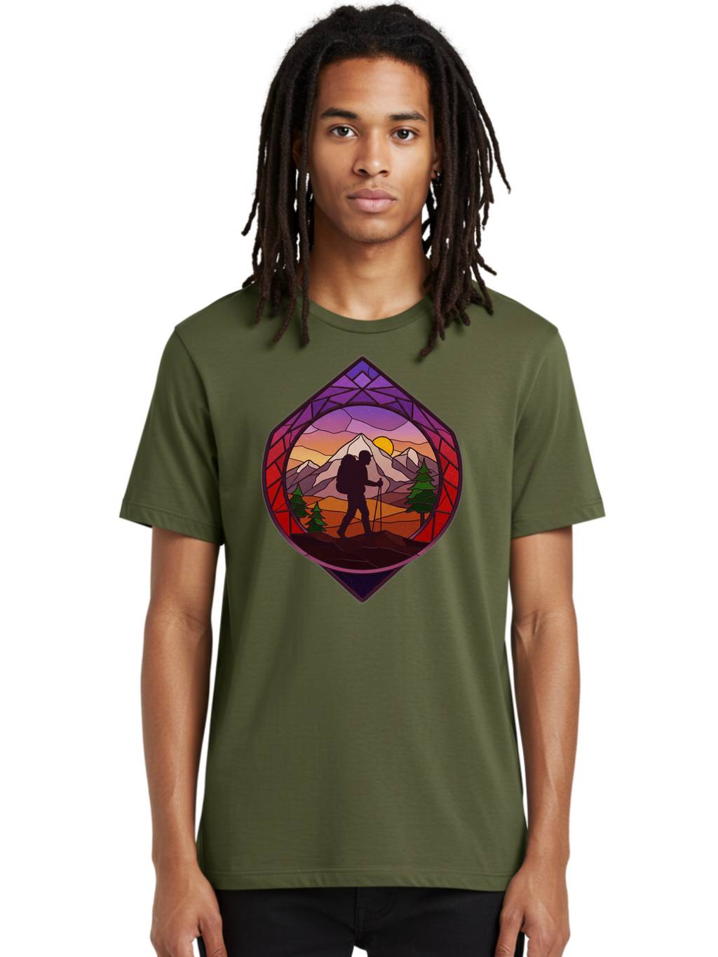 Hiker Men'S Graphic Tee, 100% Cotton, Comfortable Casual Summer Wear, Machine Washable, Vintage Camera, Old Camera, Antique Camera, Black Camera, Classic Photography, Photography Equipment, Nostalgic Device, Film Camera, Camera Art Bam648