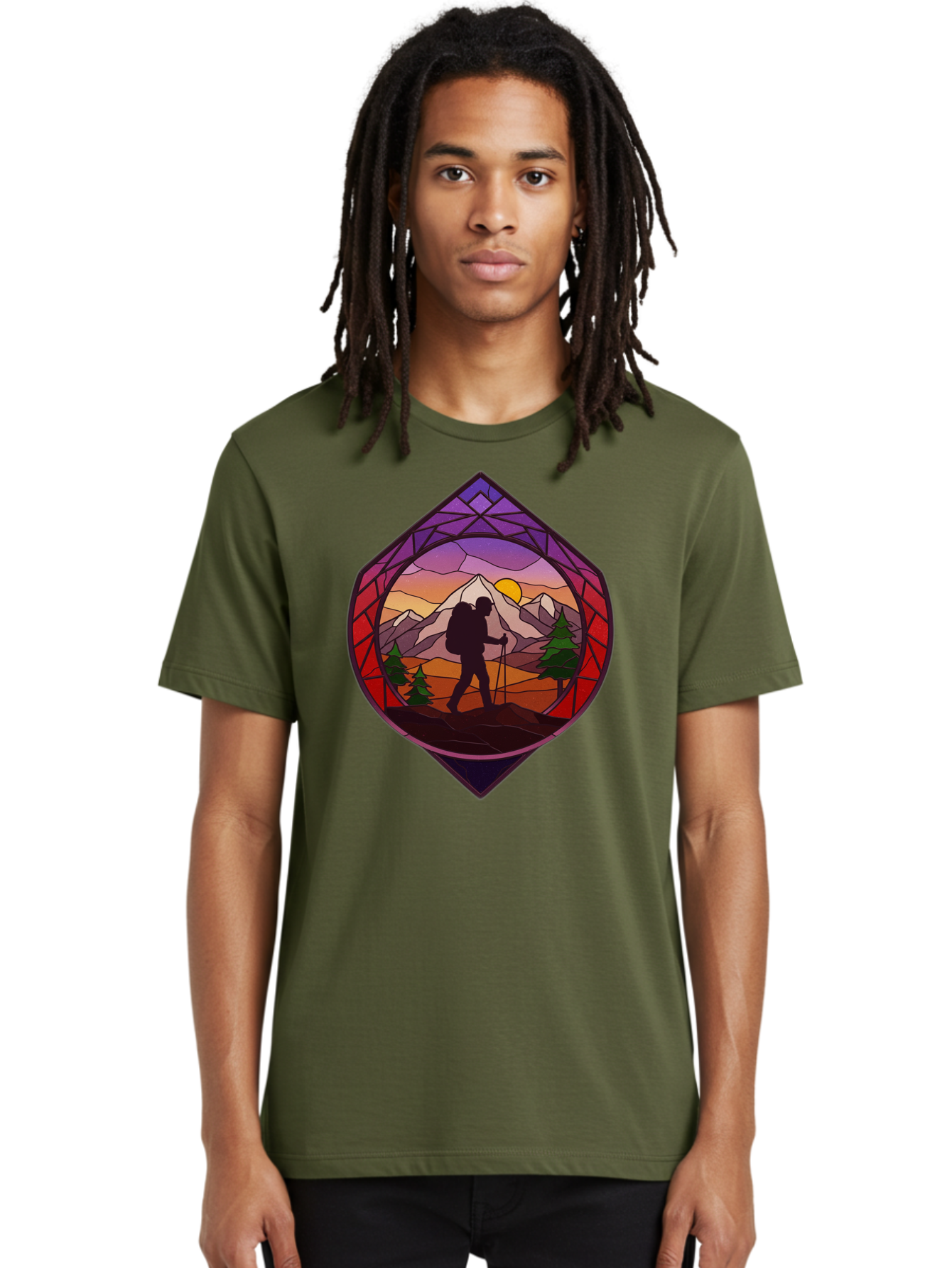 Hiker Men'S Graphic Tee, 100% Cotton, Comfortable Casual Summer Wear, Machine Washable, Vintage Camera, Old Camera, Antique Camera, Black Camera, Classic Photography, Photography Equipment, Nostalgic Device, Film Camera, Camera Art Bam648