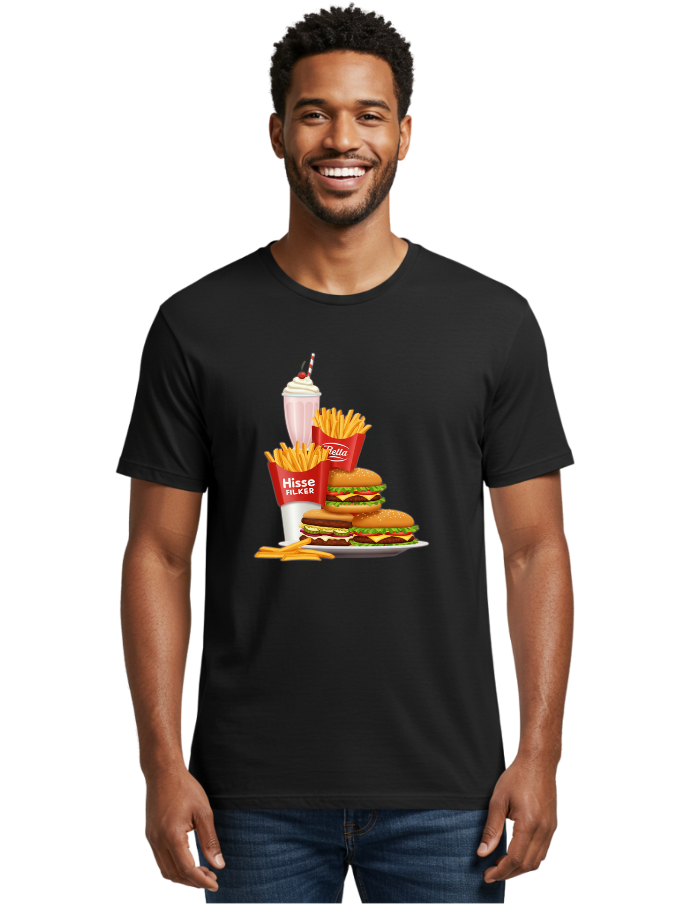 Hisse-Filker-Meal Men'S Graphic Tee, 100% Cotton, Comfortable Casual Summer Wear, Machine Washable, Vintage Camera, Old Camera, Antique Camera, Black Camera, Classic Photography, Photography Equipment, Nostalgic Device, Film Camera, Camera Art Bam649