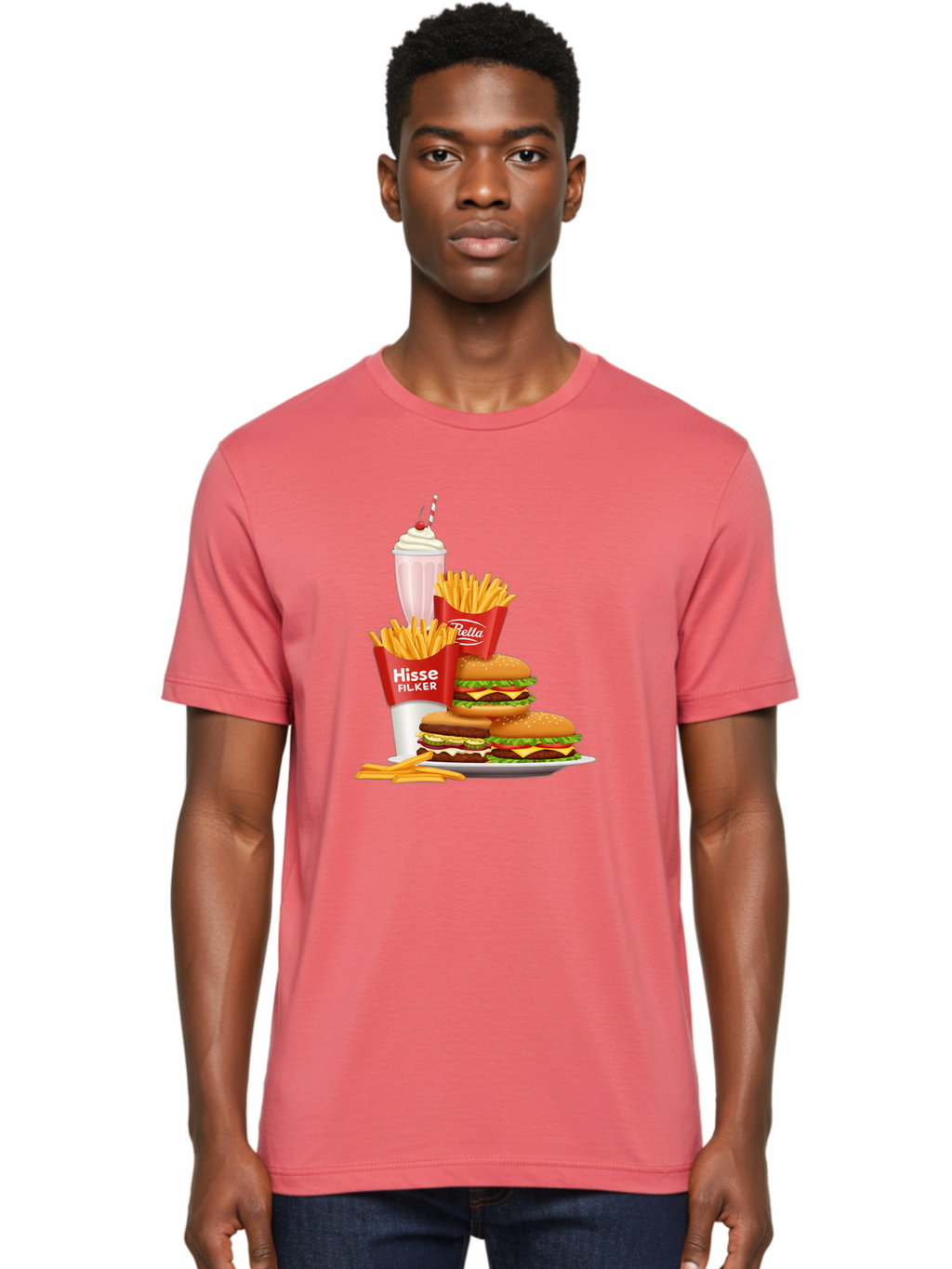 Hisse-Filker-Meal Men'S Graphic Tee, 100% Cotton, Comfortable Casual Summer Wear, Machine Washable, Vintage Camera, Old Camera, Antique Camera, Black Camera, Classic Photography, Photography Equipment, Nostalgic Device, Film Camera, Camera Art Bam649