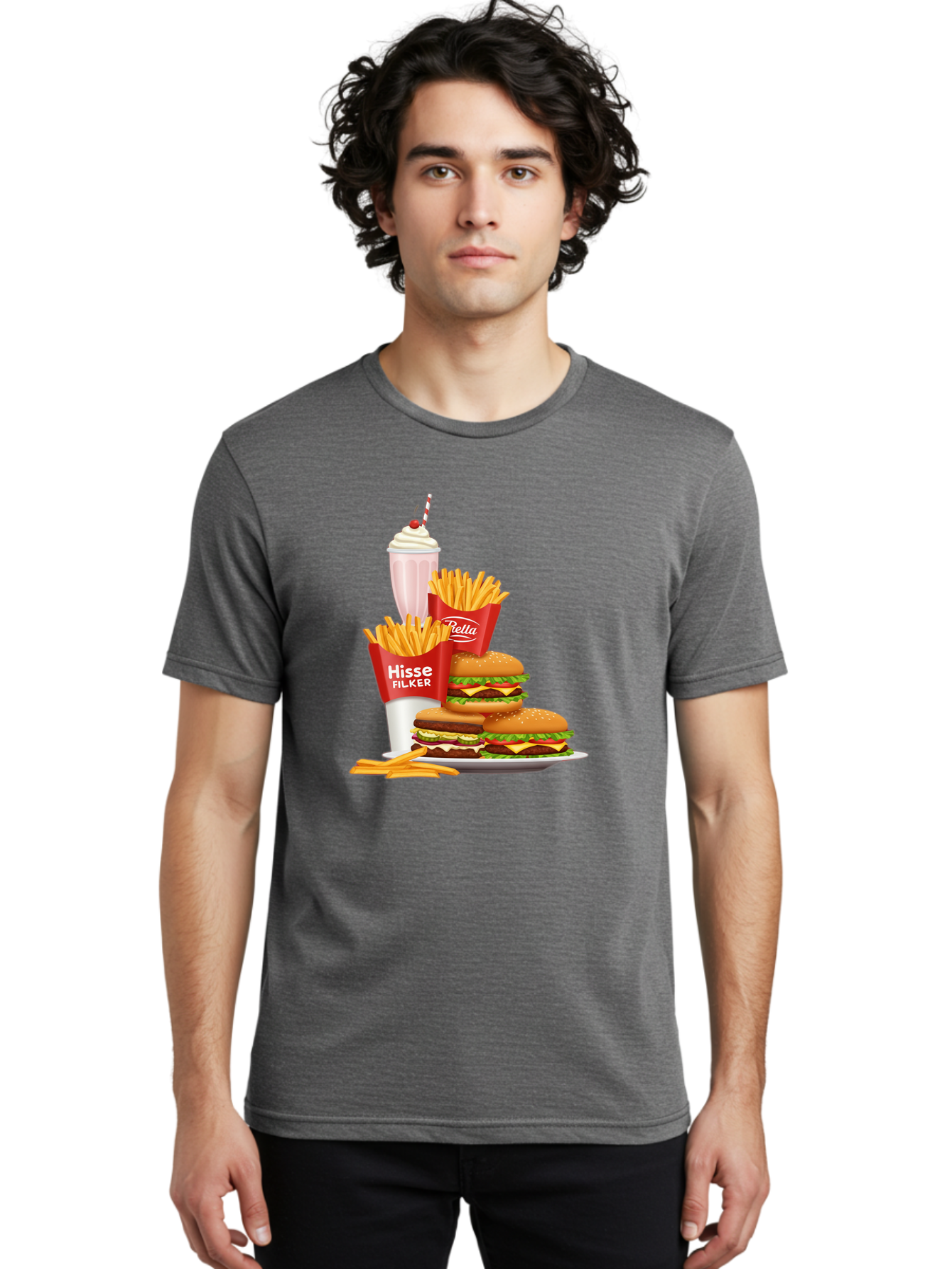 Hisse-Filker-Meal Men'S Graphic Tee, 100% Cotton, Comfortable Casual Summer Wear, Machine Washable, Vintage Camera, Old Camera, Antique Camera, Black Camera, Classic Photography, Photography Equipment, Nostalgic Device, Film Camera, Camera Art Bam649