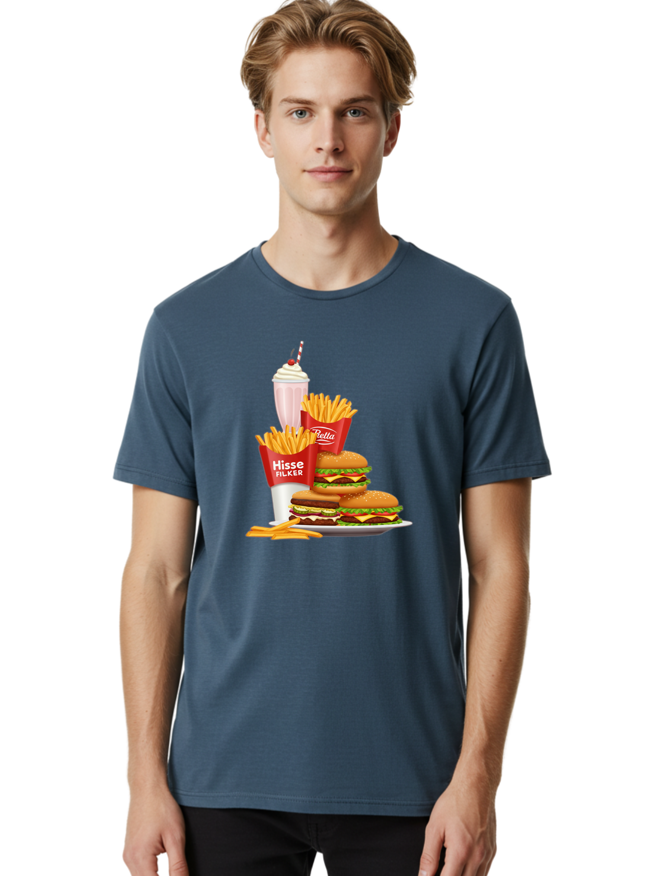 Hisse-Filker-Meal Men'S Graphic Tee, 100% Cotton, Comfortable Casual Summer Wear, Machine Washable, Vintage Camera, Old Camera, Antique Camera, Black Camera, Classic Photography, Photography Equipment, Nostalgic Device, Film Camera, Camera Art Bam649