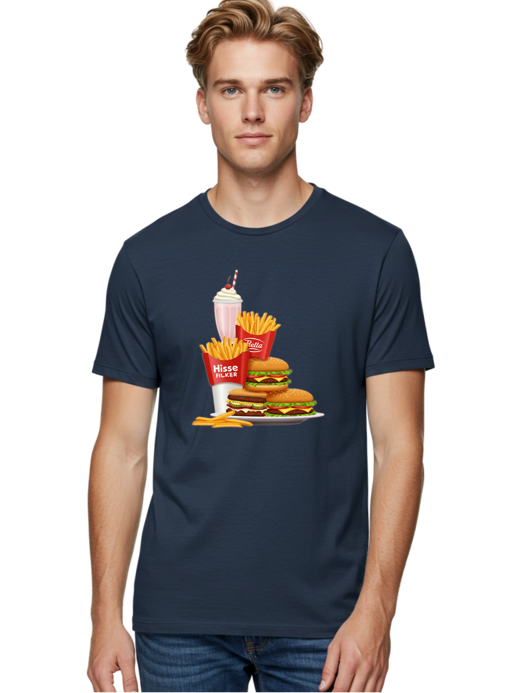 Hisse-Filker-Meal Men'S Graphic Tee, 100% Cotton, Comfortable Casual Summer Wear, Machine Washable, Vintage Camera, Old Camera, Antique Camera, Black Camera, Classic Photography, Photography Equipment, Nostalgic Device, Film Camera, Camera Art Bam649
