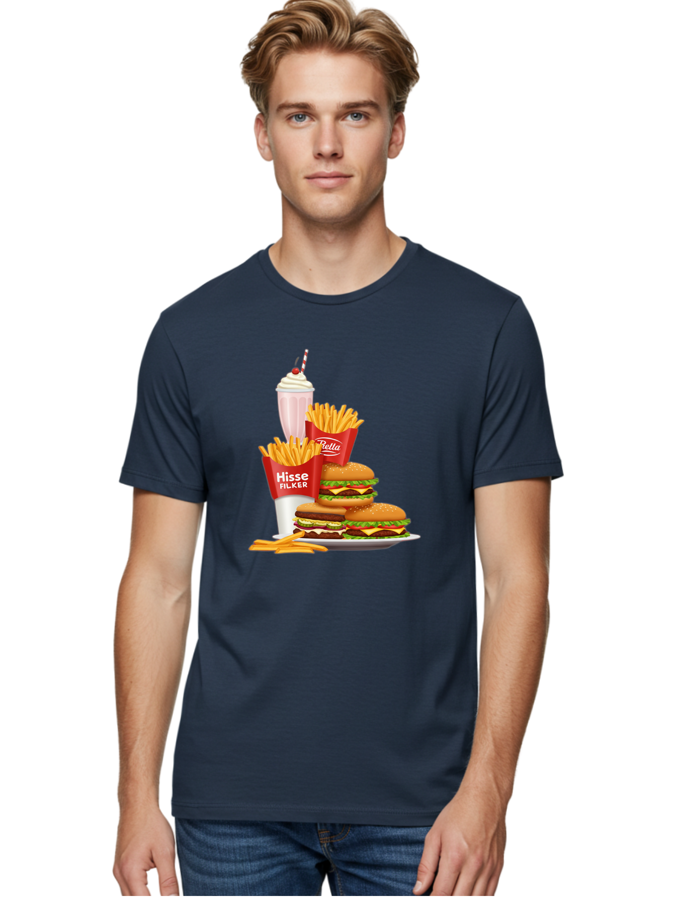 Hisse-Filker-Meal Men'S Graphic Tee, 100% Cotton, Comfortable Casual Summer Wear, Machine Washable, Vintage Camera, Old Camera, Antique Camera, Black Camera, Classic Photography, Photography Equipment, Nostalgic Device, Film Camera, Camera Art Bam649