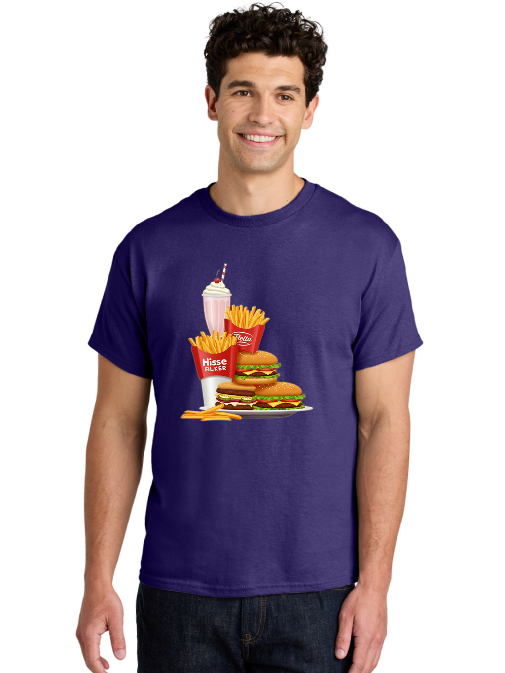 Hisse-Filker-Meal Men'S Graphic Tee, 100% Cotton, Comfortable Casual Summer Wear, Machine Washable, Vintage Camera, Old Camera, Antique Camera, Black Camera, Classic Photography, Photography Equipment, Nostalgic Device, Film Camera, Camera Art Bam649