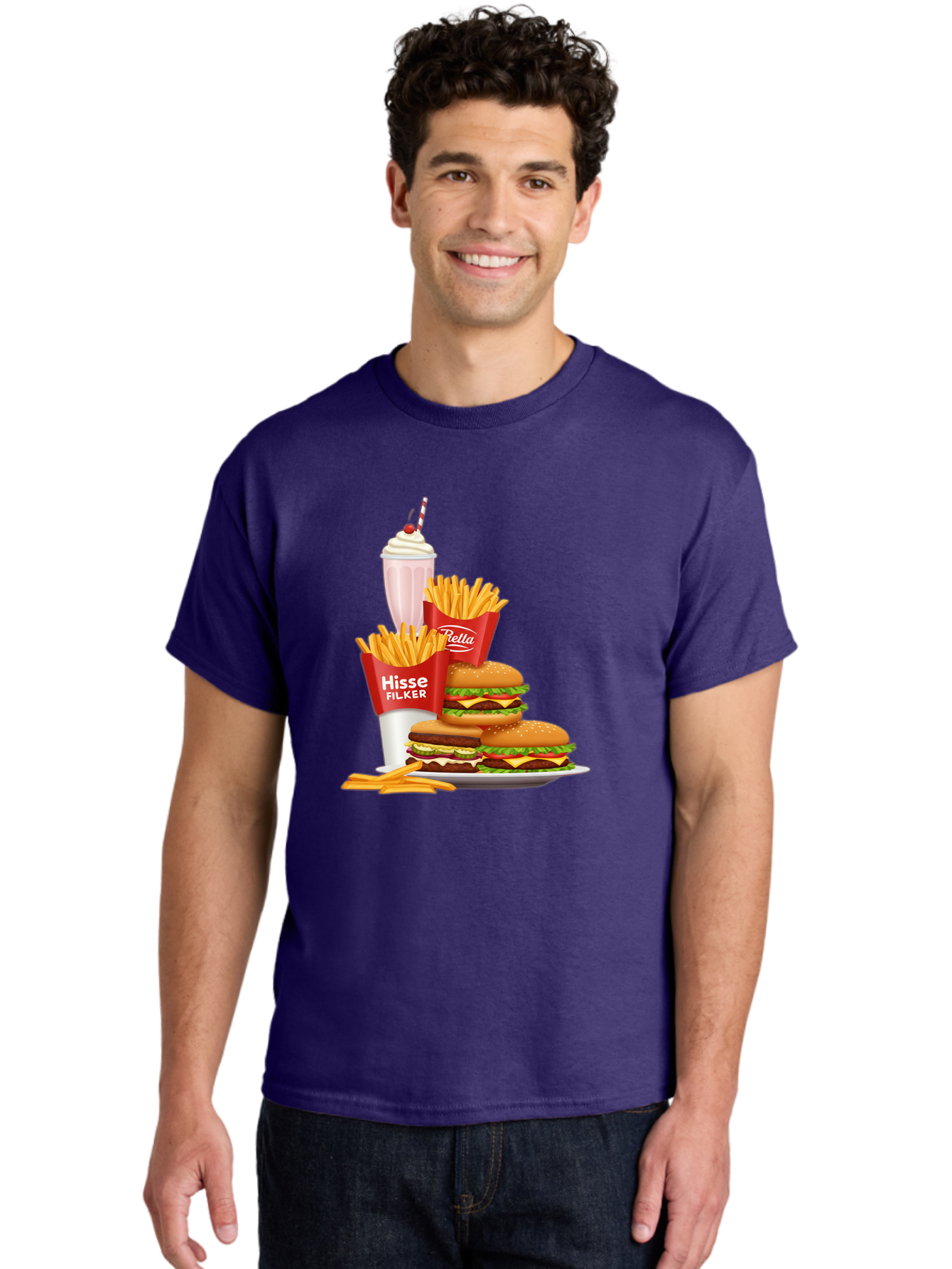 Hisse-Filker-Meal Men'S Graphic Tee, 100% Cotton, Comfortable Casual Summer Wear, Machine Washable, Vintage Camera, Old Camera, Antique Camera, Black Camera, Classic Photography, Photography Equipment, Nostalgic Device, Film Camera, Camera Art Bam649