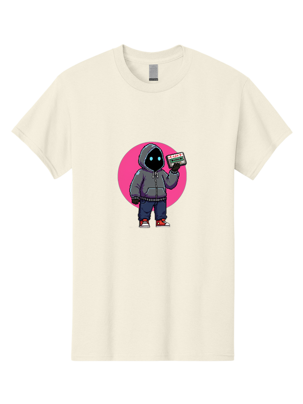 Hooded-Figure Men'S Graphic Tee, 100% Cotton, Comfortable Casual Summer Wear, Machine Washable, Vintage Camera, Old Camera, Antique Camera, Black Camera, Classic Photography, Photography Equipment, Nostalgic Device, Film Camera, Camera Art Bam652