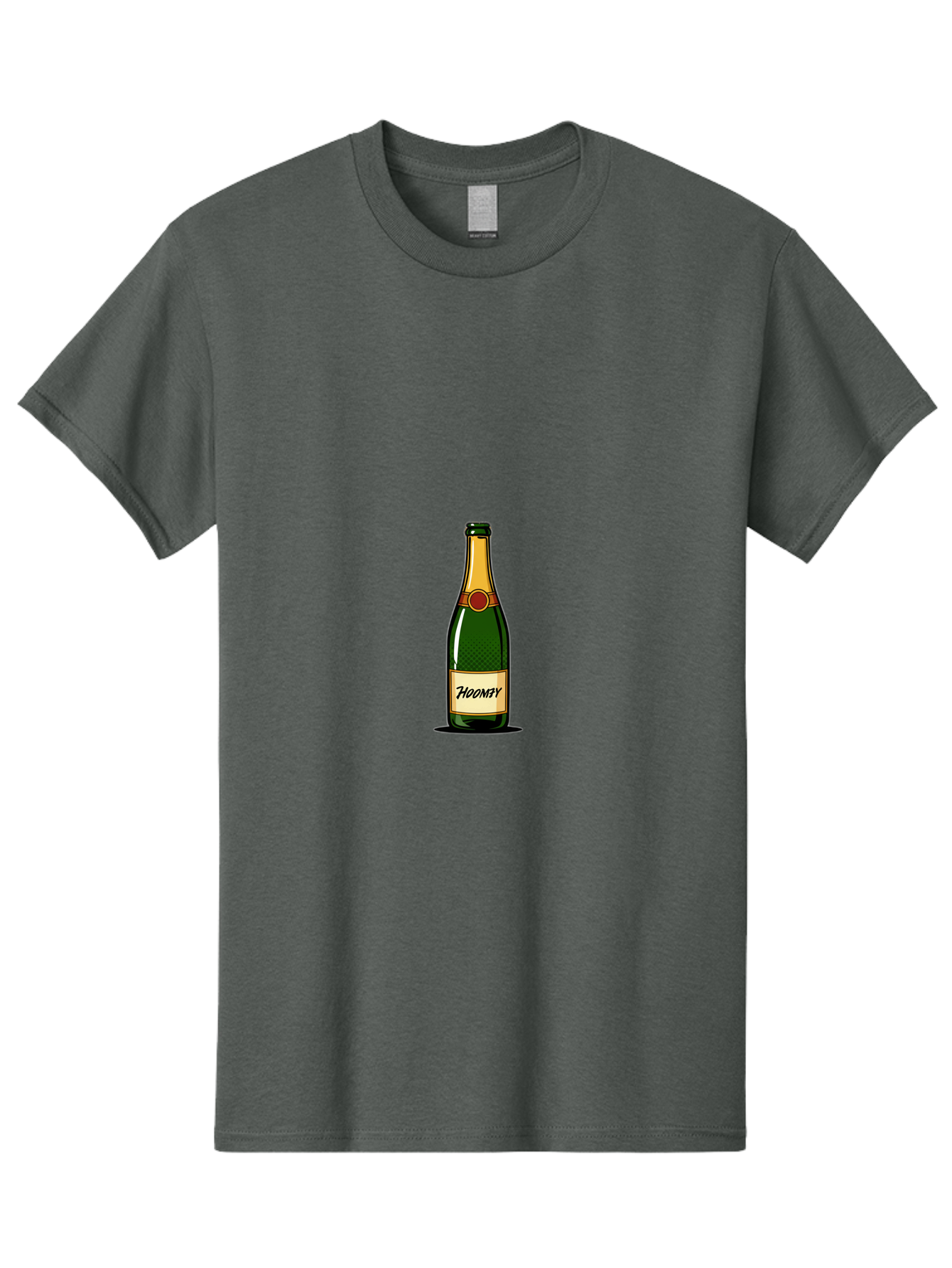 Hooray-Champagne-Bottle Men'S Graphic Tee, 100% Cotton, Comfortable Casual Summer Wear, Machine Washable, Vintage Camera, Old Camera, Antique Camera, Black Camera, Classic Photography, Photography Equipment, Nostalgic Device, Film Camera, Bam654