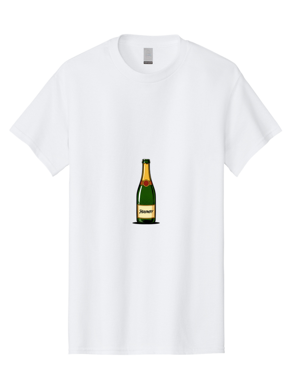 Hooray-Champagne-Bottle Men'S Graphic Tee, 100% Cotton, Comfortable Casual Summer Wear, Machine Washable, Vintage Camera, Old Camera, Antique Camera, Black Camera, Classic Photography, Photography Equipment, Nostalgic Device, Film Camera, Bam654