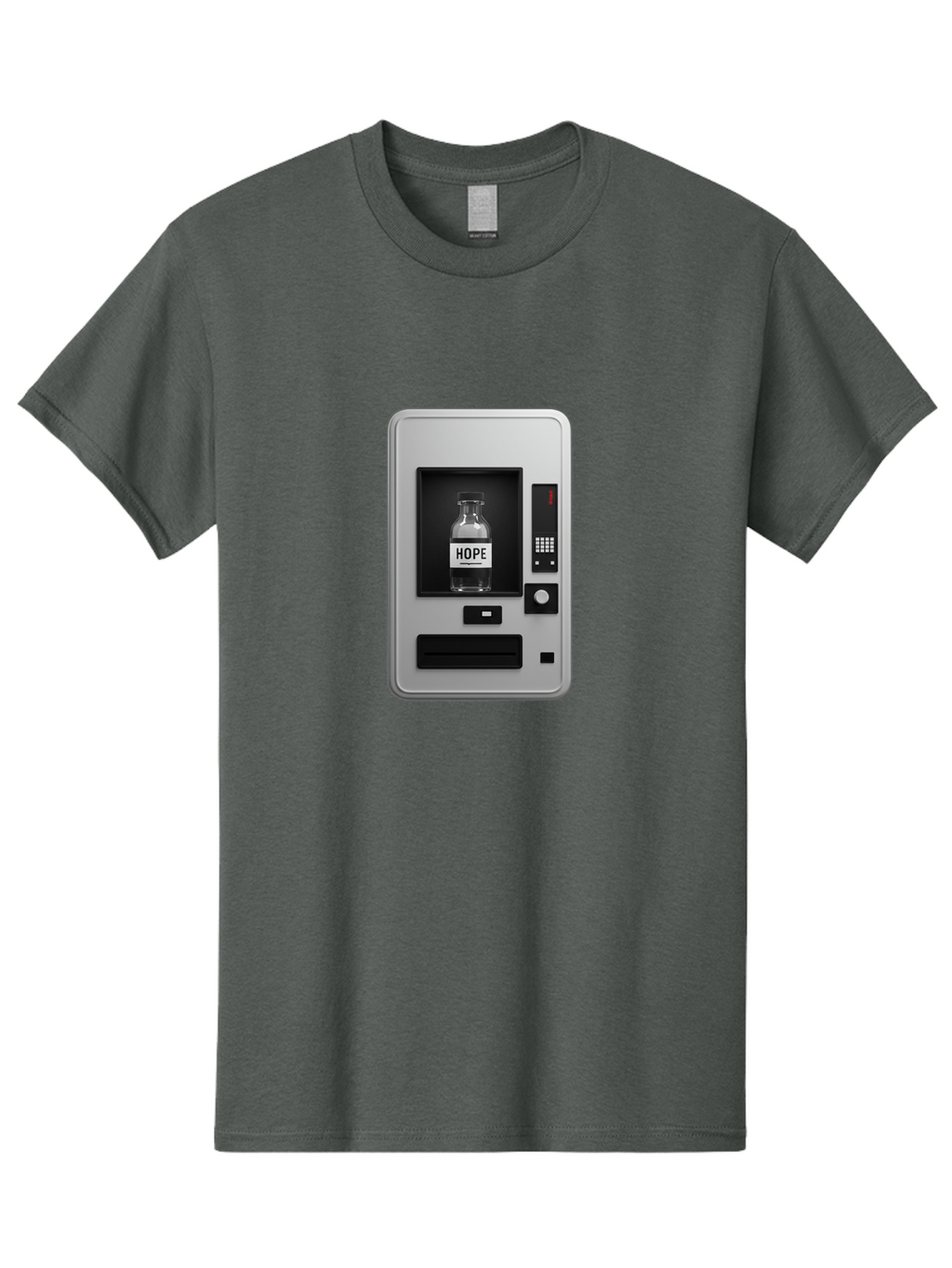 Hope-Vending-Machine Men'S Graphic Tee, 100% Cotton, Comfortable Casual Summer Wear, Machine Washable, Vintage Camera, Old Camera, Antique Camera, Black Camera, Classic Photography, Photography Equipment, Nostalgic Device, Film Camera, Bam655