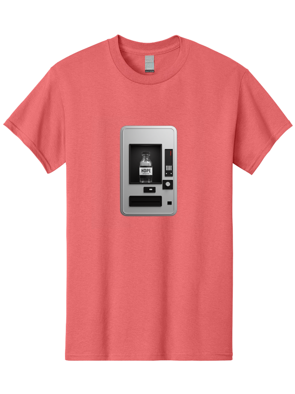Hope-Vending-Machine Men'S Graphic Tee, 100% Cotton, Comfortable Casual Summer Wear, Machine Washable, Vintage Camera, Old Camera, Antique Camera, Black Camera, Classic Photography, Photography Equipment, Nostalgic Device, Film Camera, Bam655