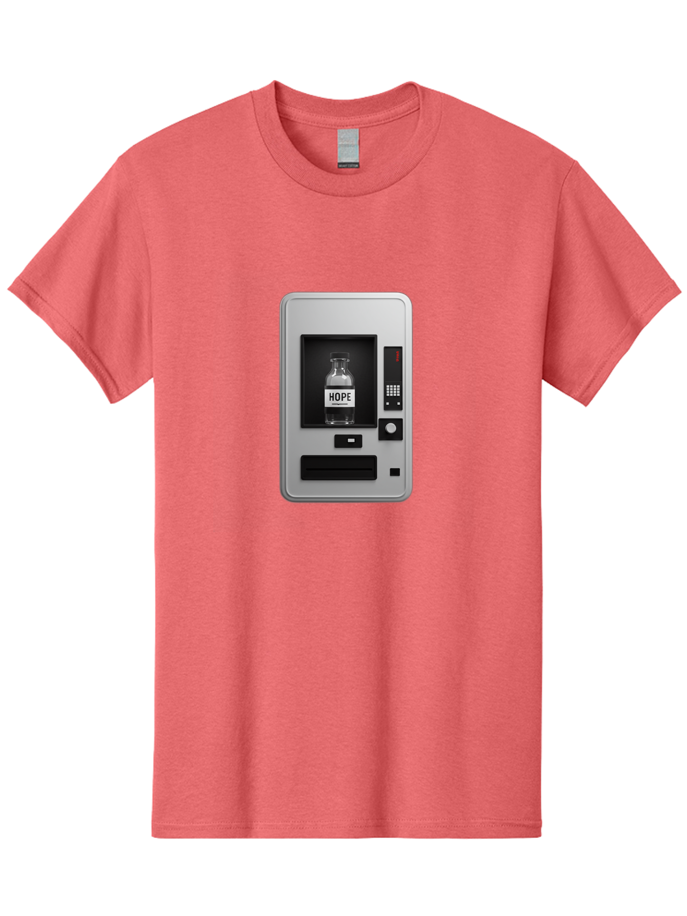 Hope-Vending-Machine Men'S Graphic Tee, 100% Cotton, Comfortable Casual Summer Wear, Machine Washable, Vintage Camera, Old Camera, Antique Camera, Black Camera, Classic Photography, Photography Equipment, Nostalgic Device, Film Camera, Bam655