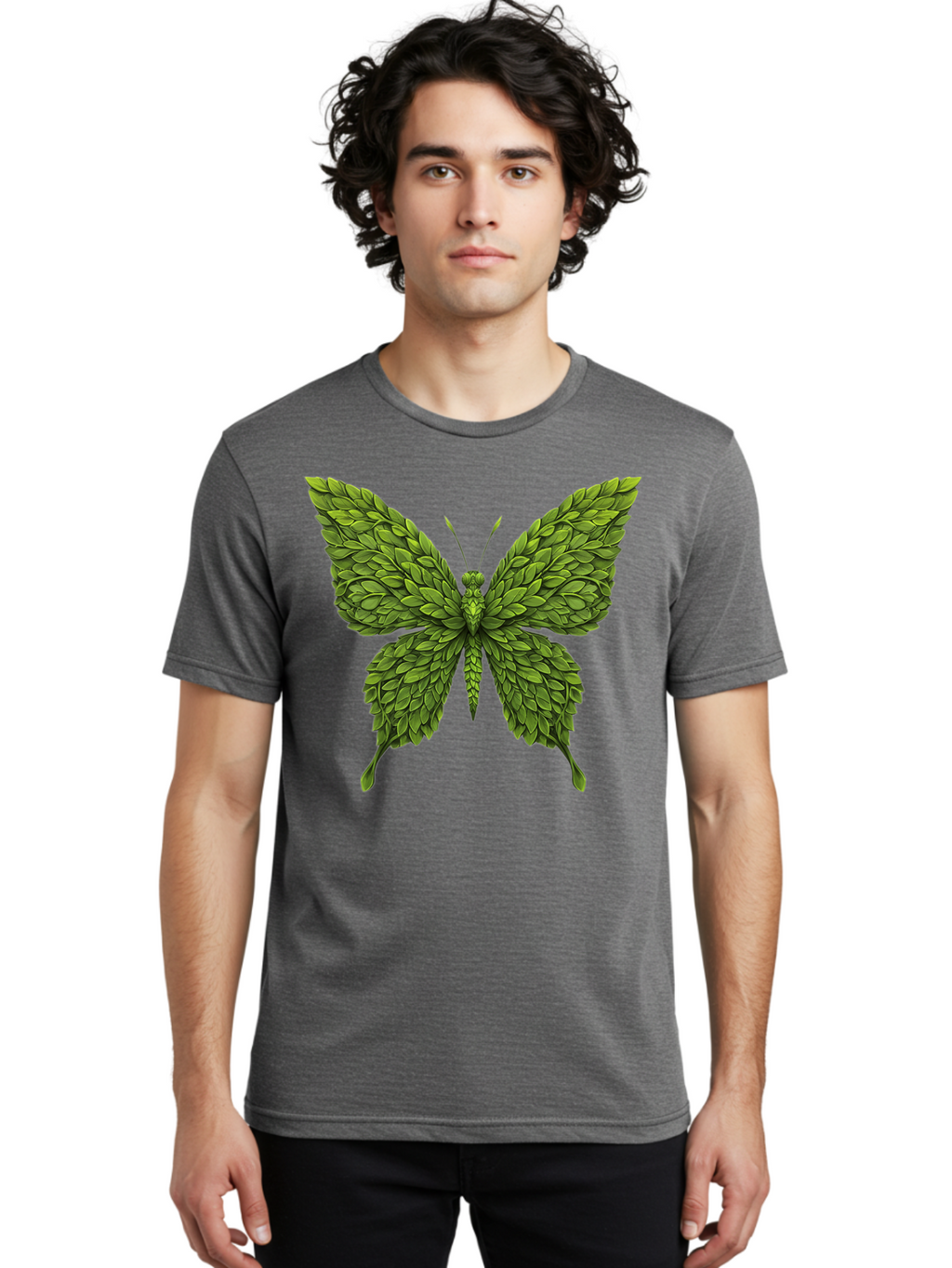 Hops-Butterfly Men'S Graphic Tee, 100% Cotton, Comfortable Casual Summer Wear, Machine Washable, Vintage Camera, Old Camera, Antique Camera, Black Camera, Classic Photography, Photography Equipment, Nostalgic Device, Film Camera, Camera Art Bam656