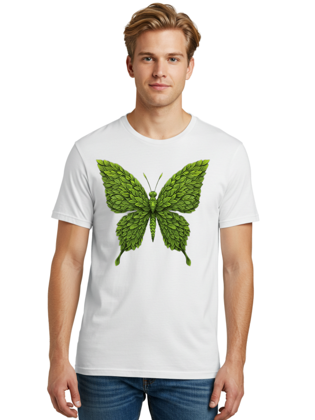 Hops-Butterfly Men'S Graphic Tee, 100% Cotton, Comfortable Casual Summer Wear, Machine Washable, Vintage Camera, Old Camera, Antique Camera, Black Camera, Classic Photography, Photography Equipment, Nostalgic Device, Film Camera, Camera Art Bam656