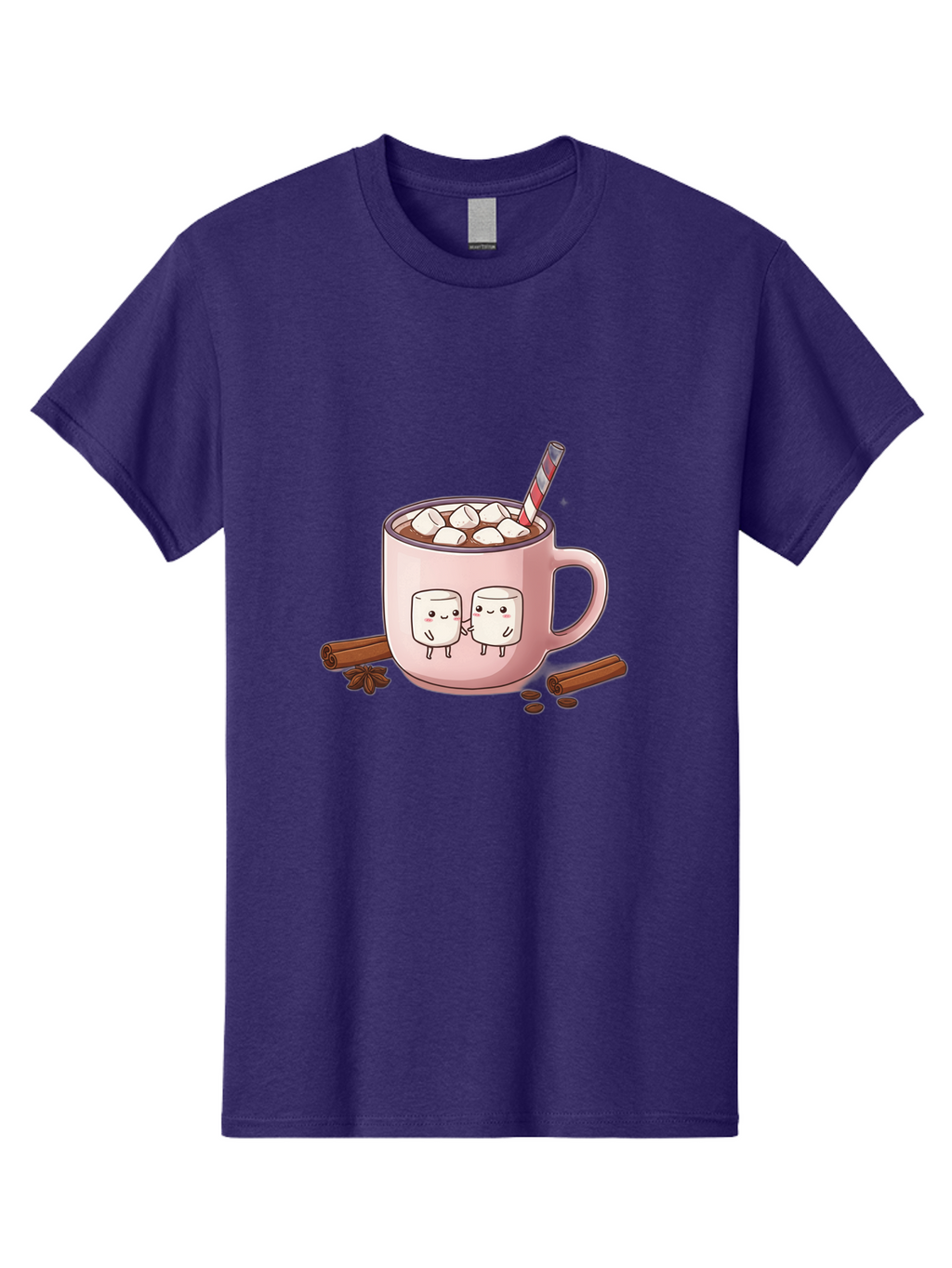 Hot-Chocolate-2 Men'S Graphic Tee, 100% Cotton, Comfortable Casual Summer Wear, Machine Washable, Vintage Camera, Old Camera, Antique Camera, Black Camera, Classic Photography, Photography Equipment, Nostalgic Device, Film Camera, Camera Art Bam659
