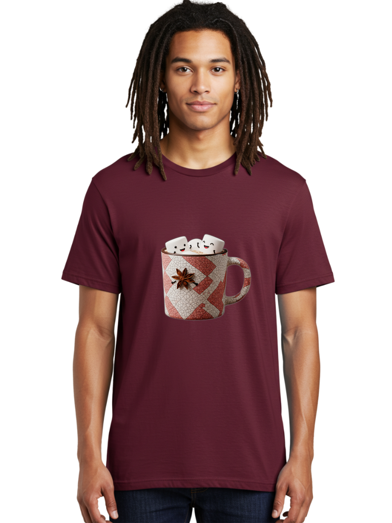 Hot-Chocolate-Mug-1 Men'S Graphic Tee, 100% Cotton, Comfortable Casual Summer Wear, Machine Washable, Vintage Camera, Old Camera, Antique Camera, Black Camera, Classic Photography, Photography Equipment, Nostalgic Device, Film Camera, Bam662