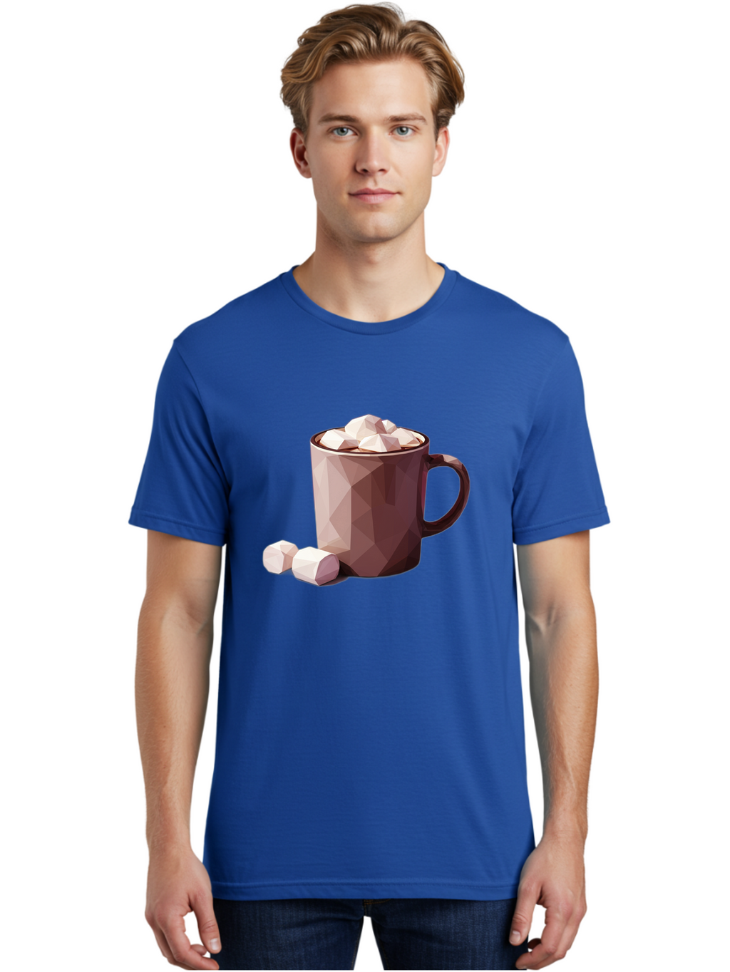 Hot-Chocolate-Mug-2 Men'S Graphic Tee, 100% Cotton, Comfortable Casual Summer Wear, Machine Washable, Vintage Camera, Old Camera, Antique Camera, Black Camera, Classic Photography, Photography Equipment, Nostalgic Device, Film Camera, Bam663
