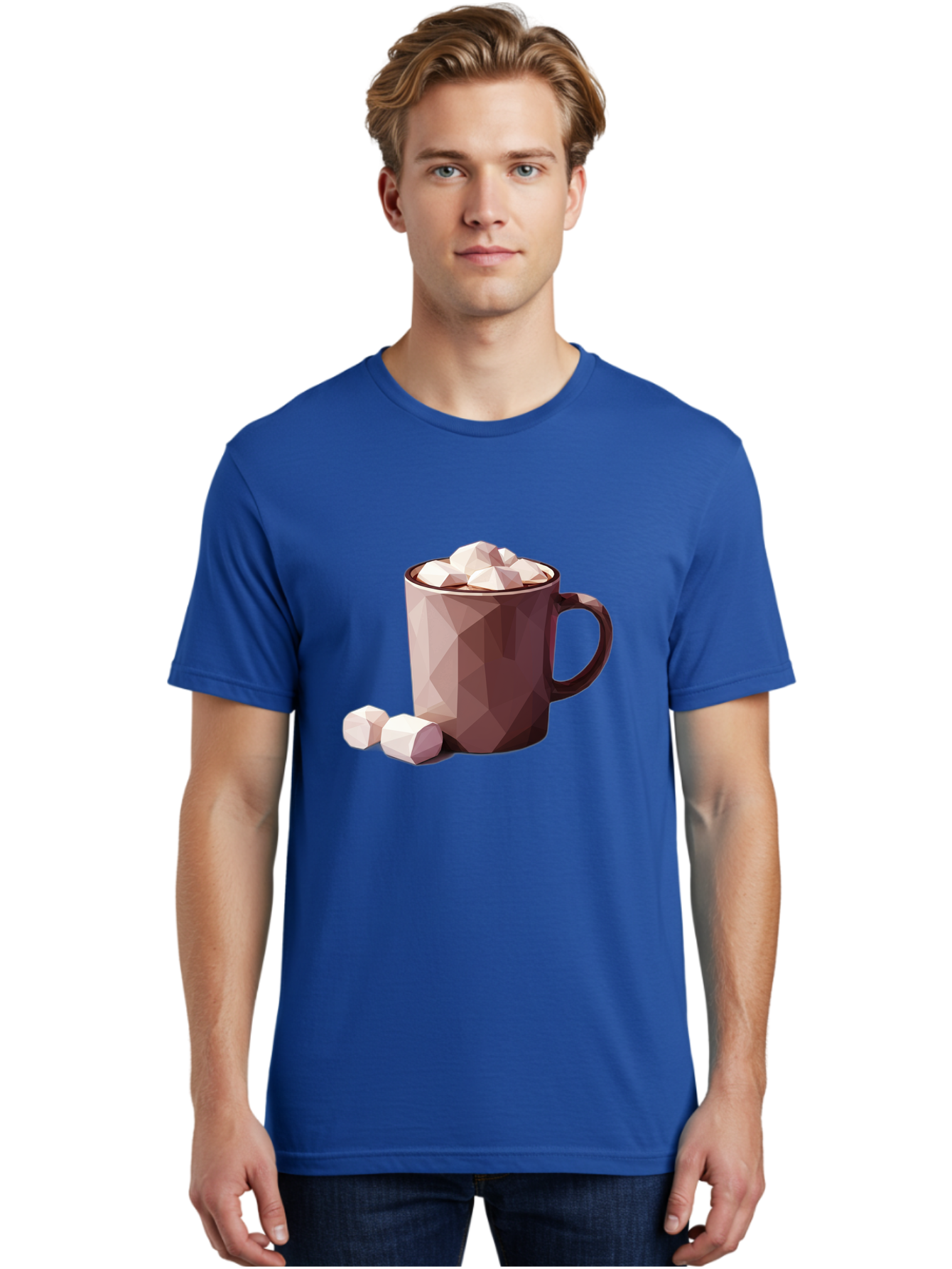 Hot-Chocolate-Mug-2 Men'S Graphic Tee, 100% Cotton, Comfortable Casual Summer Wear, Machine Washable, Vintage Camera, Old Camera, Antique Camera, Black Camera, Classic Photography, Photography Equipment, Nostalgic Device, Film Camera, Bam663