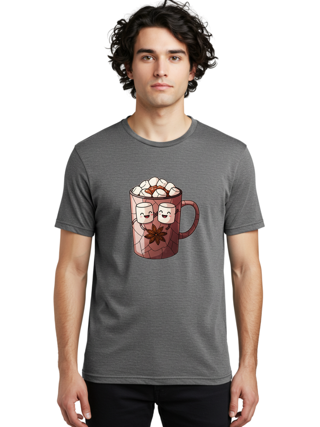 Hot-Chocolate Men'S Graphic Tee, 100% Cotton, Comfortable Casual Summer Wear, Machine Washable, Vintage Camera, Old Camera, Antique Camera, Black Camera, Classic Photography, Photography Equipment, Nostalgic Device, Film Camera, Camera Art Bam666