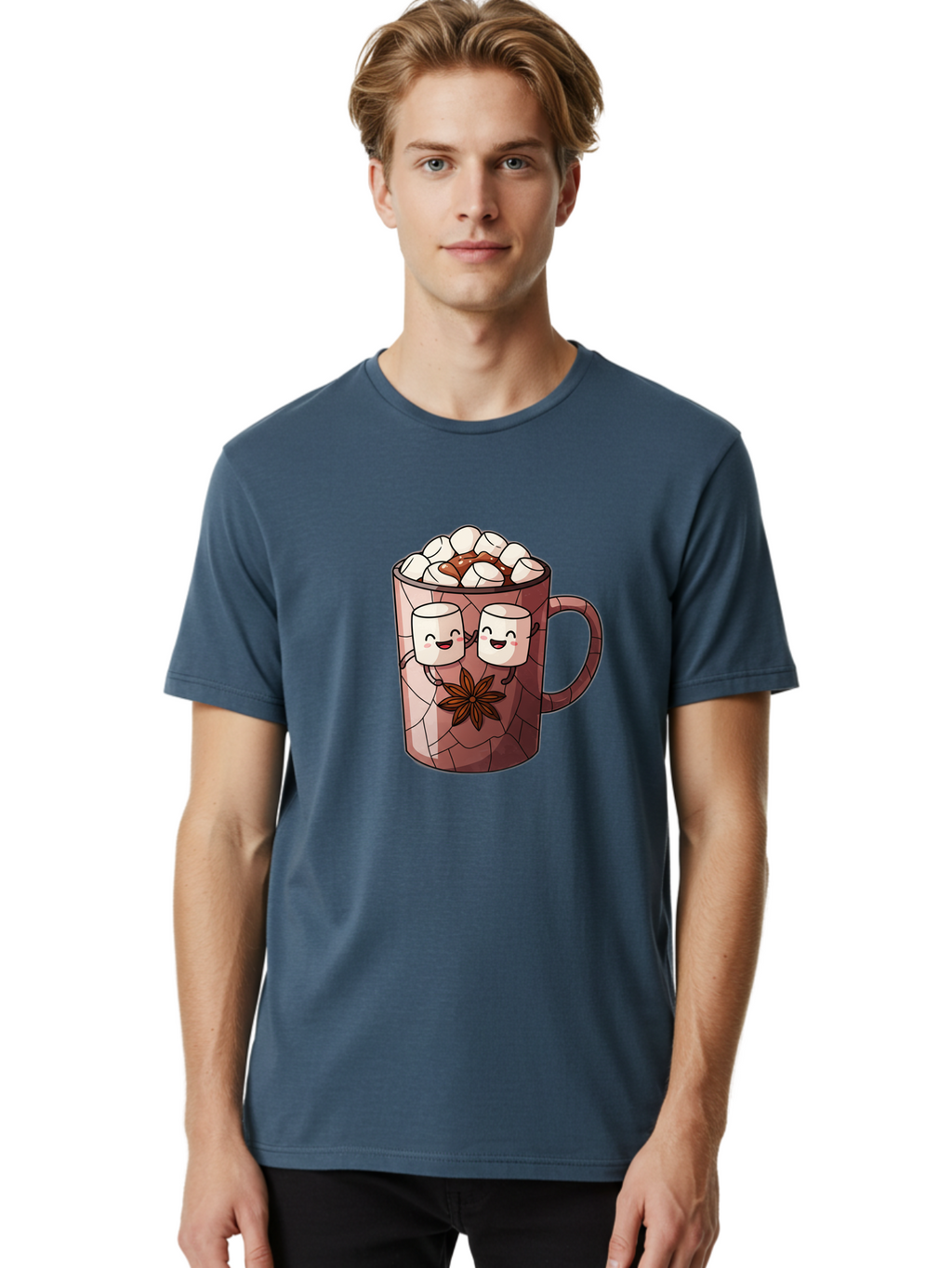 Hot-Chocolate Men'S Graphic Tee, 100% Cotton, Comfortable Casual Summer Wear, Machine Washable, Vintage Camera, Old Camera, Antique Camera, Black Camera, Classic Photography, Photography Equipment, Nostalgic Device, Film Camera, Camera Art Bam666