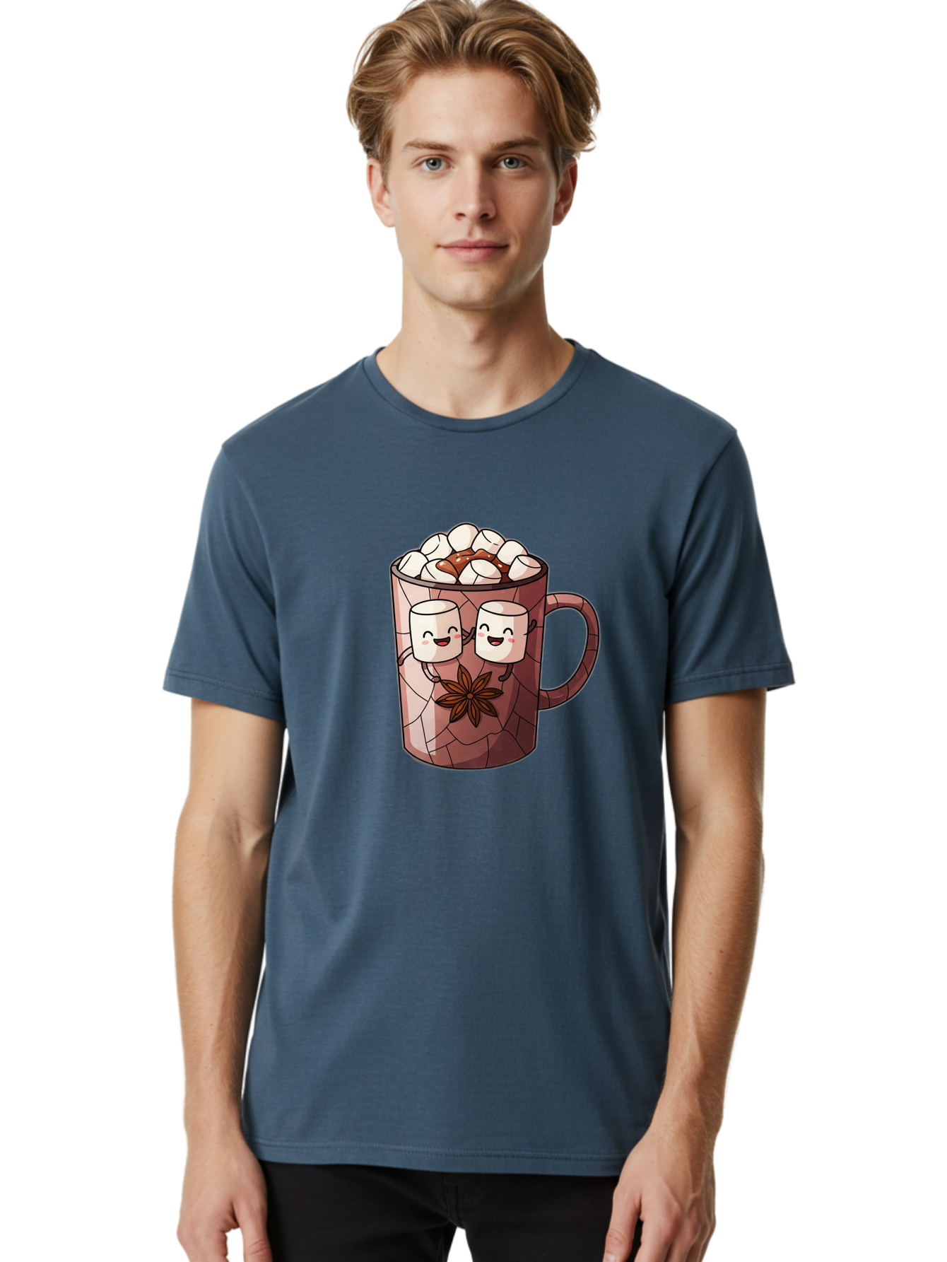 Hot-Chocolate Men'S Graphic Tee, 100% Cotton, Comfortable Casual Summer Wear, Machine Washable, Vintage Camera, Old Camera, Antique Camera, Black Camera, Classic Photography, Photography Equipment, Nostalgic Device, Film Camera, Camera Art Bam666