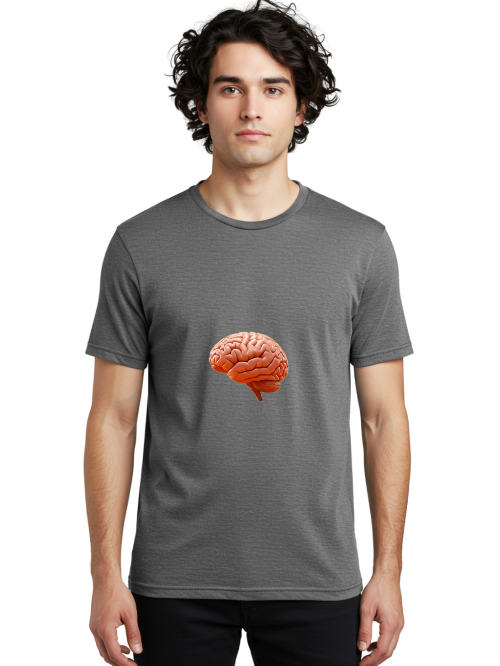 Human-Brain Men'S Graphic Tee, 100% Cotton, Comfortable Casual Summer Wear, Machine Washable, Vintage Camera, Old Camera, Antique Camera, Black Camera, Classic Photography, Photography Equipment, Nostalgic Device, Film Camera, Camera Art Bam668