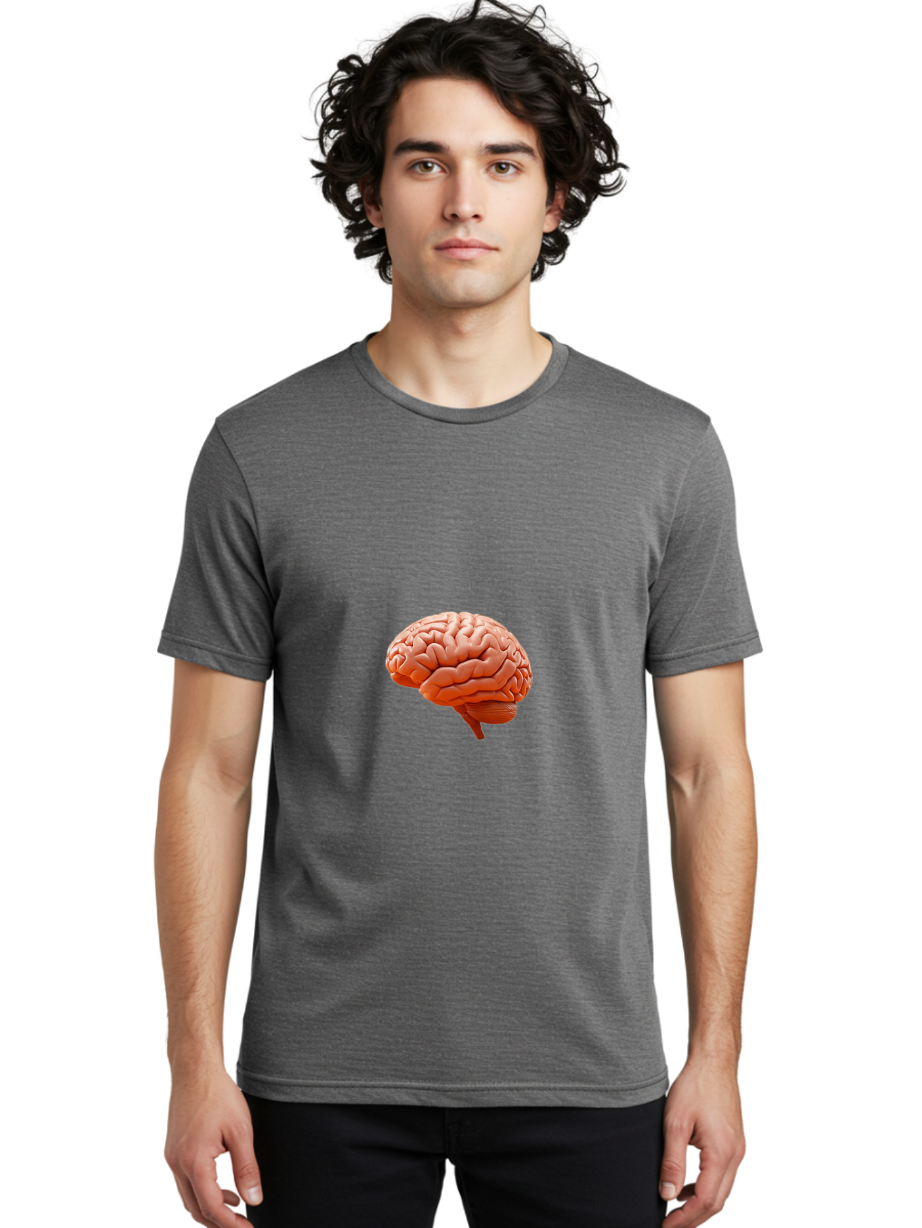 Human-Brain Men'S Graphic Tee, 100% Cotton, Comfortable Casual Summer Wear, Machine Washable, Vintage Camera, Old Camera, Antique Camera, Black Camera, Classic Photography, Photography Equipment, Nostalgic Device, Film Camera, Camera Art Bam668