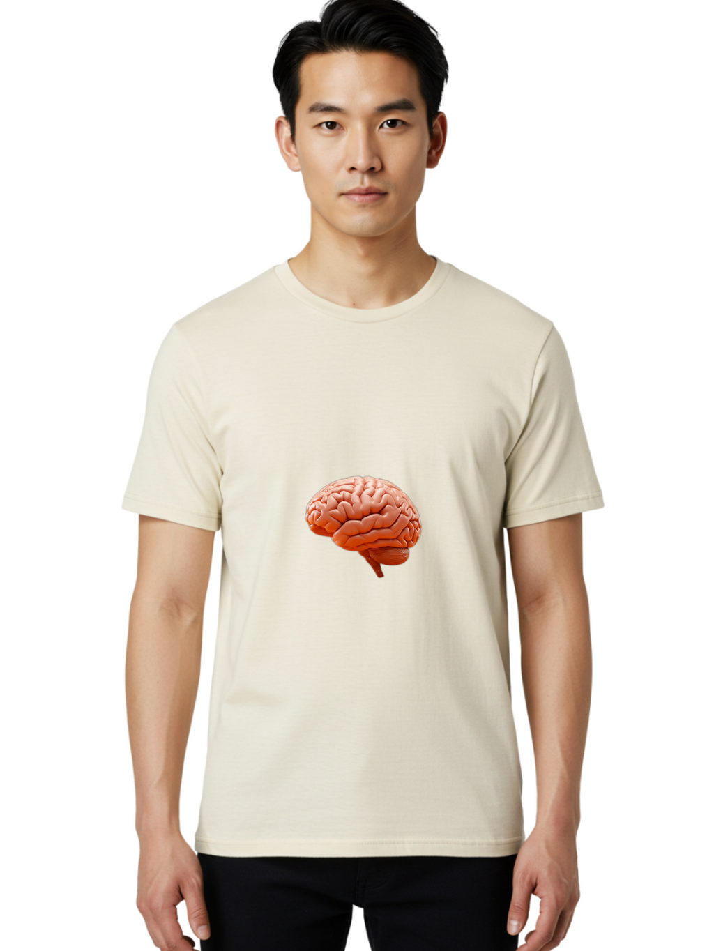 Human-Brain Men'S Graphic Tee, 100% Cotton, Comfortable Casual Summer Wear, Machine Washable, Vintage Camera, Old Camera, Antique Camera, Black Camera, Classic Photography, Photography Equipment, Nostalgic Device, Film Camera, Camera Art Bam668
