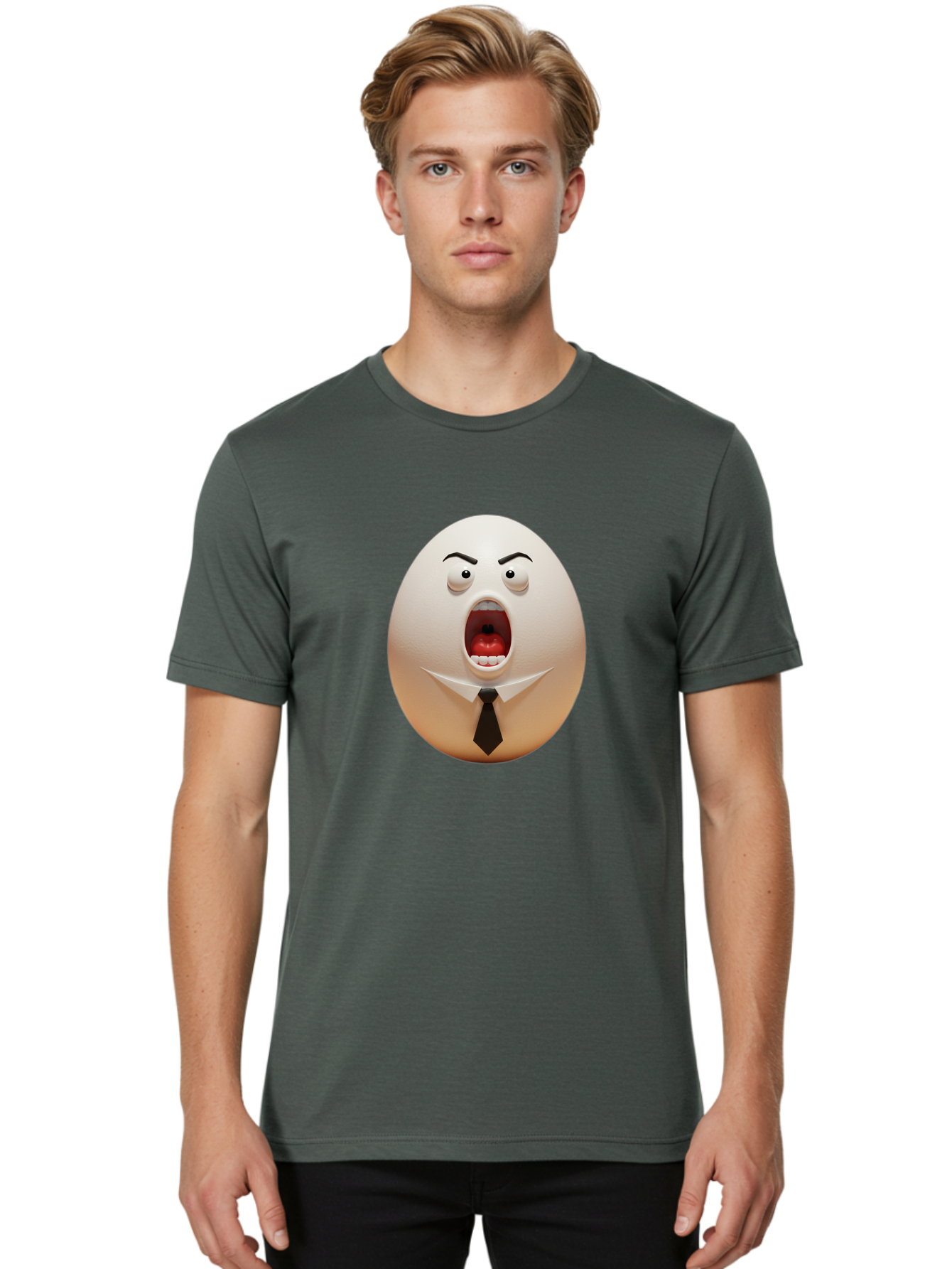 Humpty-Dumpty-Screaming Men'S Graphic Tee, 100% Cotton, Comfortable Casual Summer Wear, Machine Washable, Vintage Camera, Old Camera, Antique Camera, Black Camera, Classic Photography, Photography Equipment, Nostalgic Device, Film Camera, Bam672