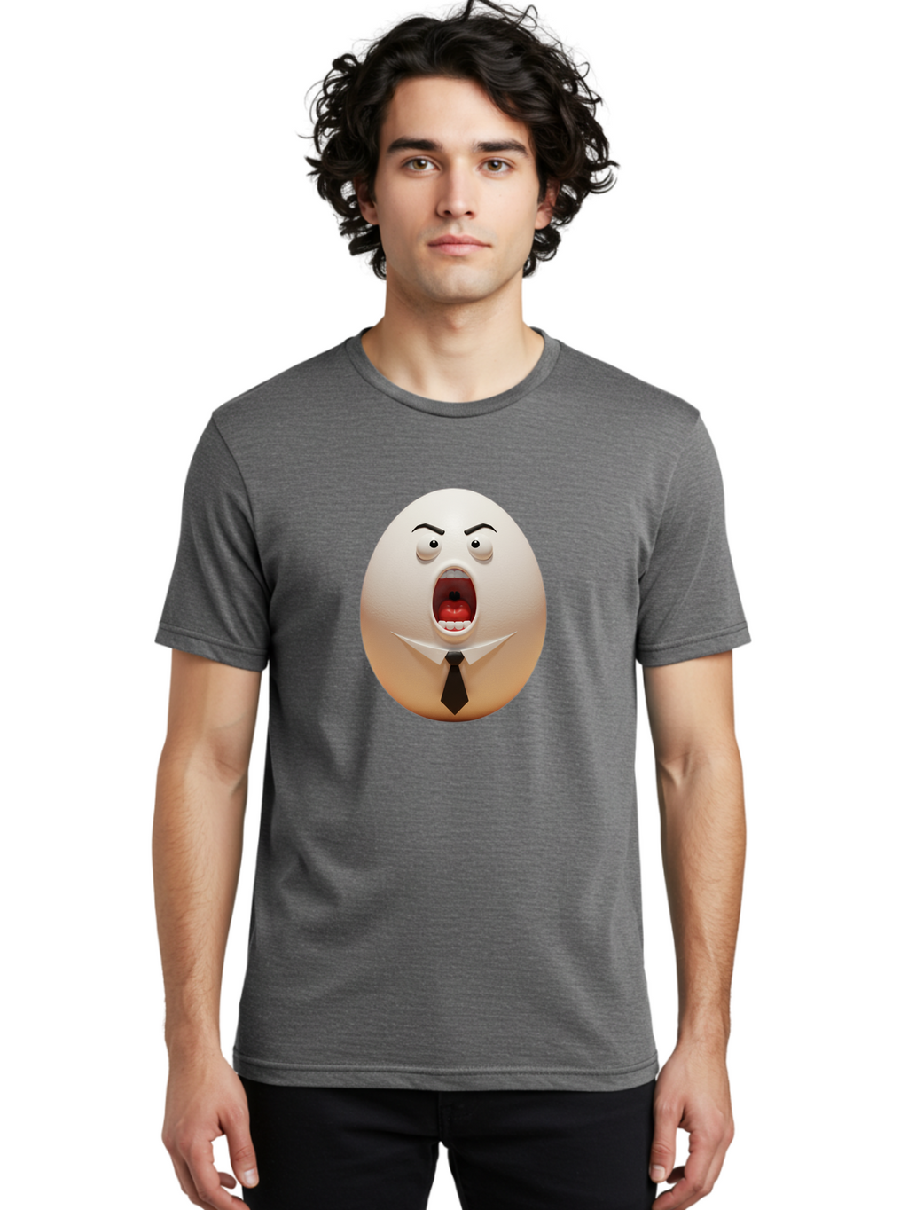 Humpty-Dumpty-Screaming Men'S Graphic Tee, 100% Cotton, Comfortable Casual Summer Wear, Machine Washable, Vintage Camera, Old Camera, Antique Camera, Black Camera, Classic Photography, Photography Equipment, Nostalgic Device, Film Camera, Bam672