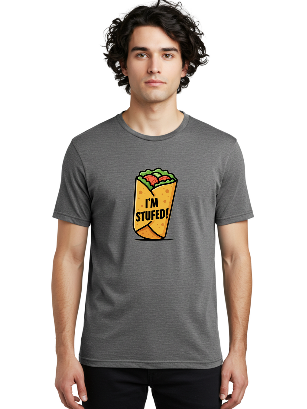 I-M-Stufed-Burrito Men'S Graphic Tee, 100% Cotton, Comfortable Casual Summer Wear, Machine Washable, Vintage Camera, Old Camera, Antique Camera, Black Camera, Classic Photography, Photography Equipment, Nostalgic Device, Film Camera, Bam675