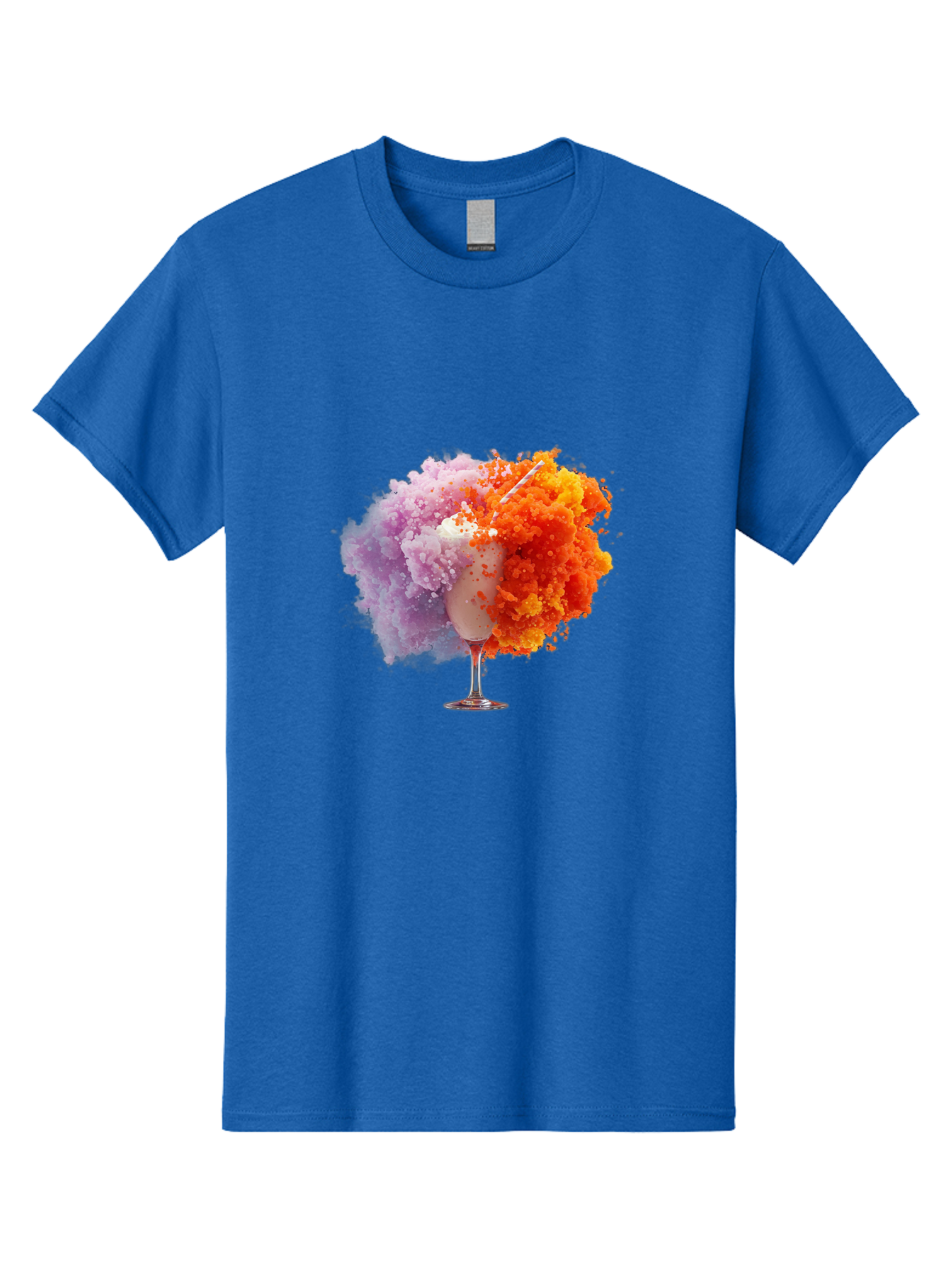 Ice-Cream-Explosion Men'S Graphic Tee, 100% Cotton, Comfortable Casual Summer Wear, Machine Washable, Vintage Camera, Old Camera, Antique Camera, Black Camera, Classic Photography, Photography Equipment, Nostalgic Device, Film Camera, Bam678